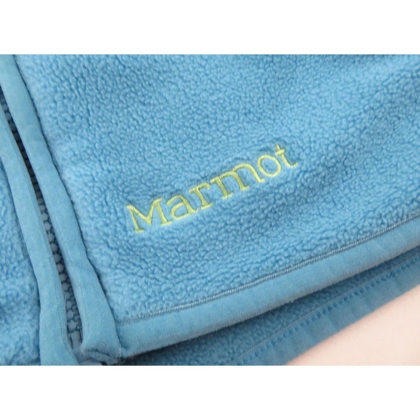 Marmot Marmot Women's Fleece Jacket Blue Full Zip Coat Hiking Size Small Windbreaker Size S / US 4 / IT 40 - 5 Thumbnail