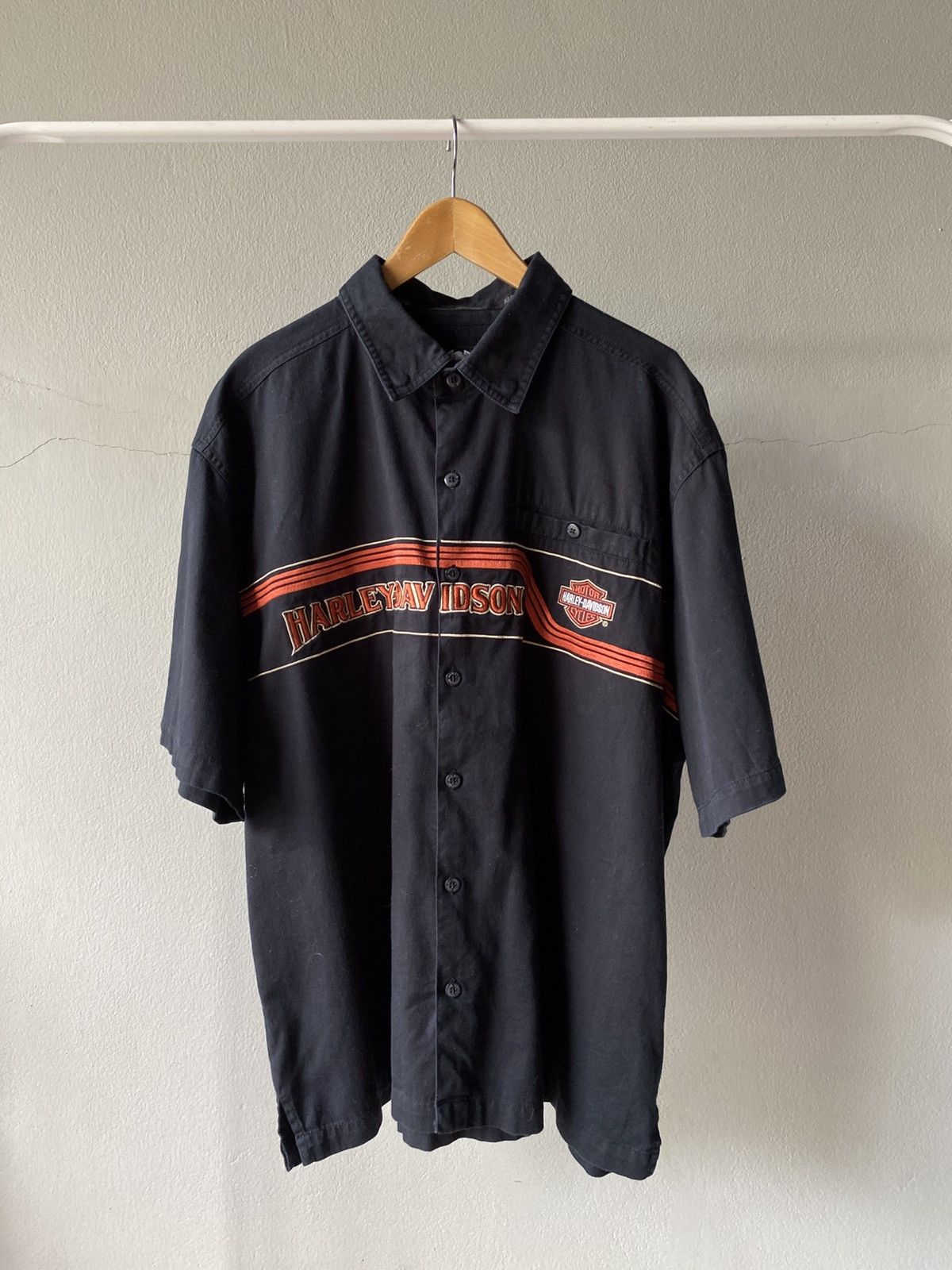 Harley Davidson Harley Heritage Black Statement Shirt Size US XL / EU 56 / 4 - 11 Thumbnail