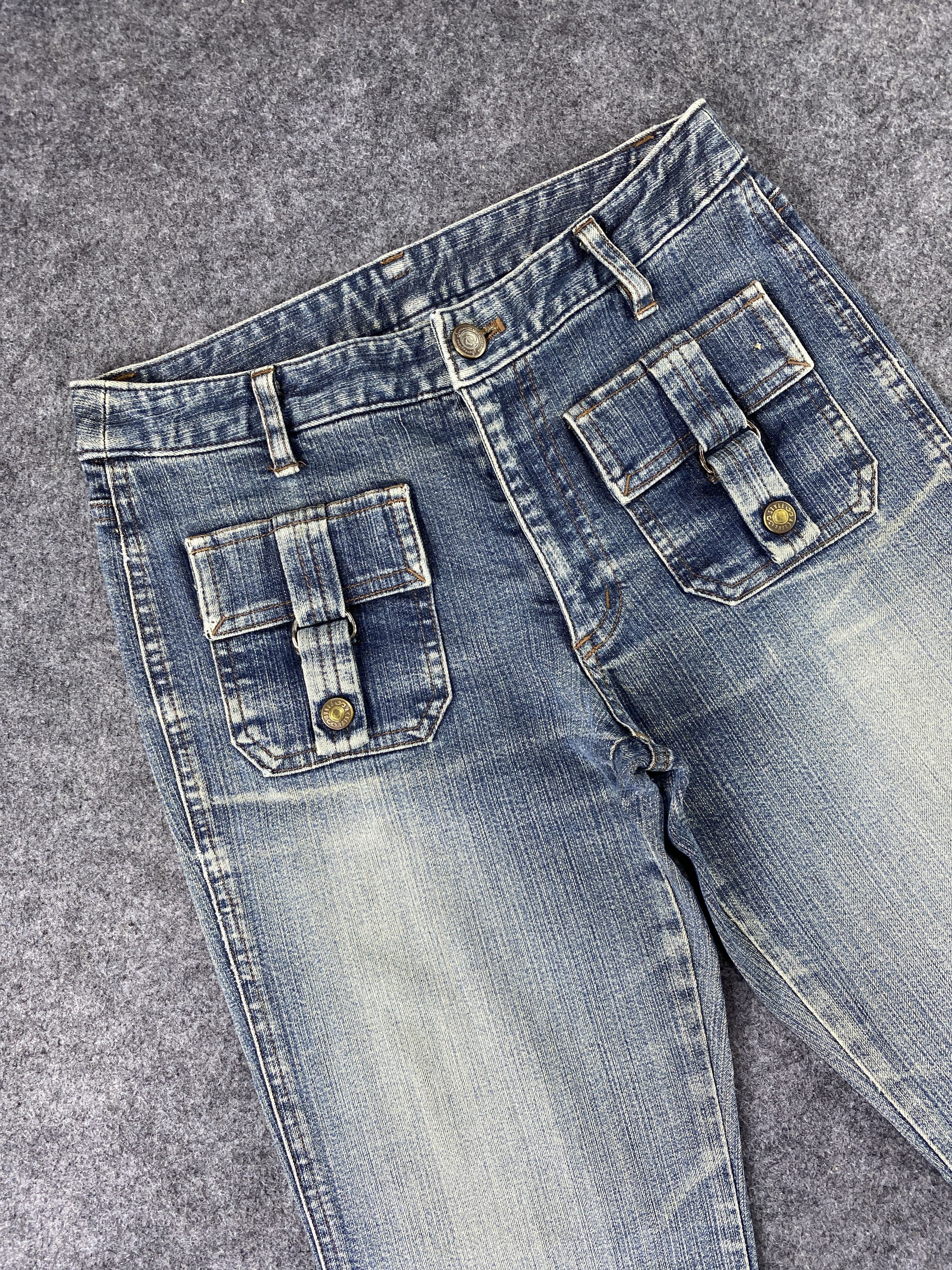 Japanese Brand Japanese Brand Fanfasione Wash jeans - J1123 Size US 27 - 5 Thumbnail