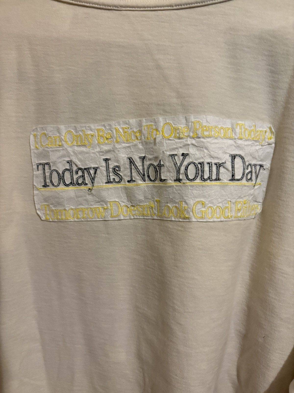 Vetements Vetements FW18 “Hi I Don’t Care. Thanks.” Sweater Size US S / EU 44-46 / 1 - 6 Thumbnail