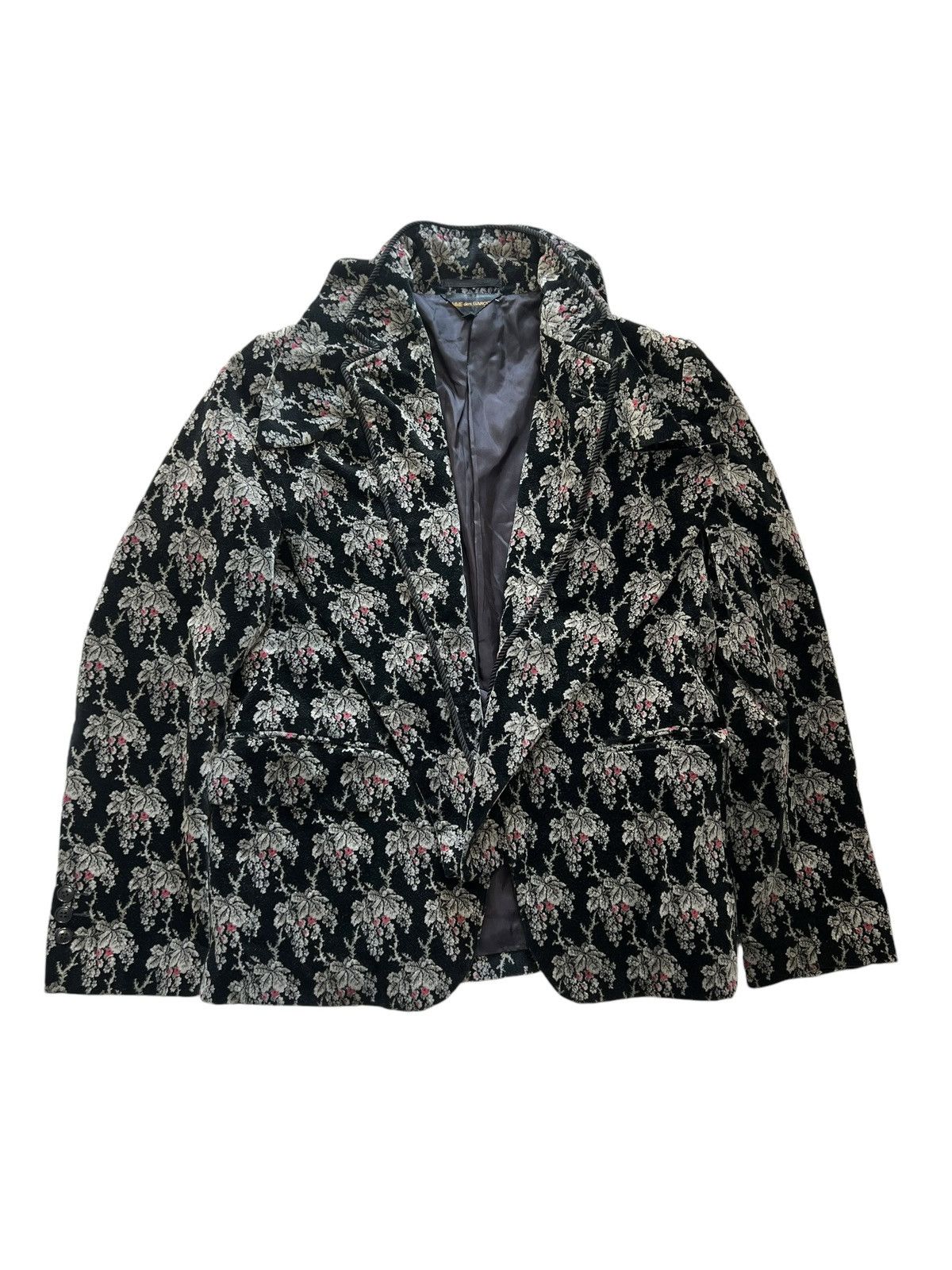 Comme des Garcons Comme Des Garcons AW01 runway floral jacket jacquard Size M / US 6-8 / IT 42-44 - 3 Thumbnail