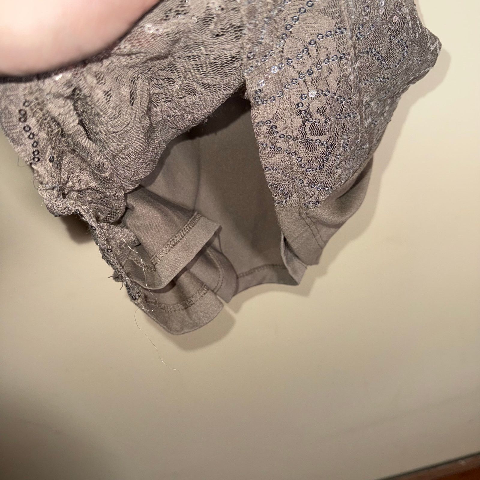 Other VANITY Y2K sequin lace overlay going out top layering cami M Size M / US 6-8 / IT 42-44 - 4 Thumbnail