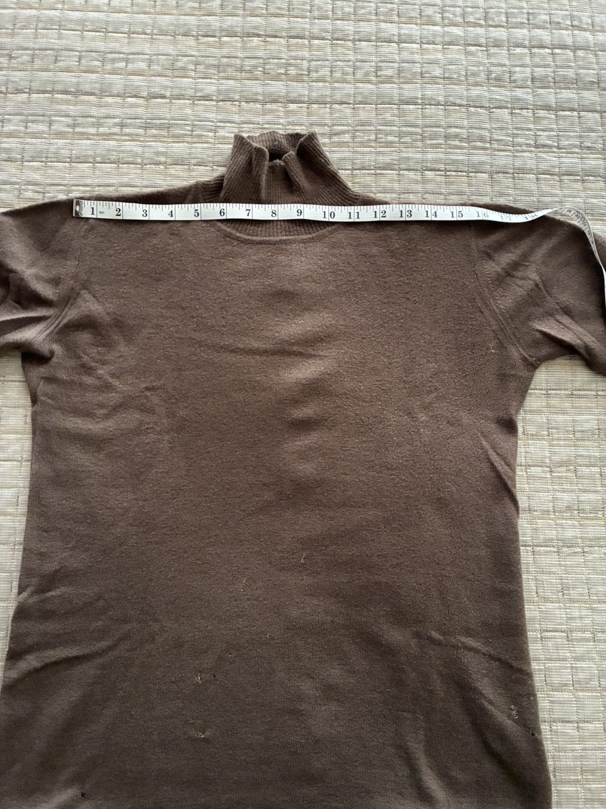 Rick Owens Rick Owens Dark Brown Crewneck Sweater Size US S / EU 44-46 / 1 - 17 Thumbnail