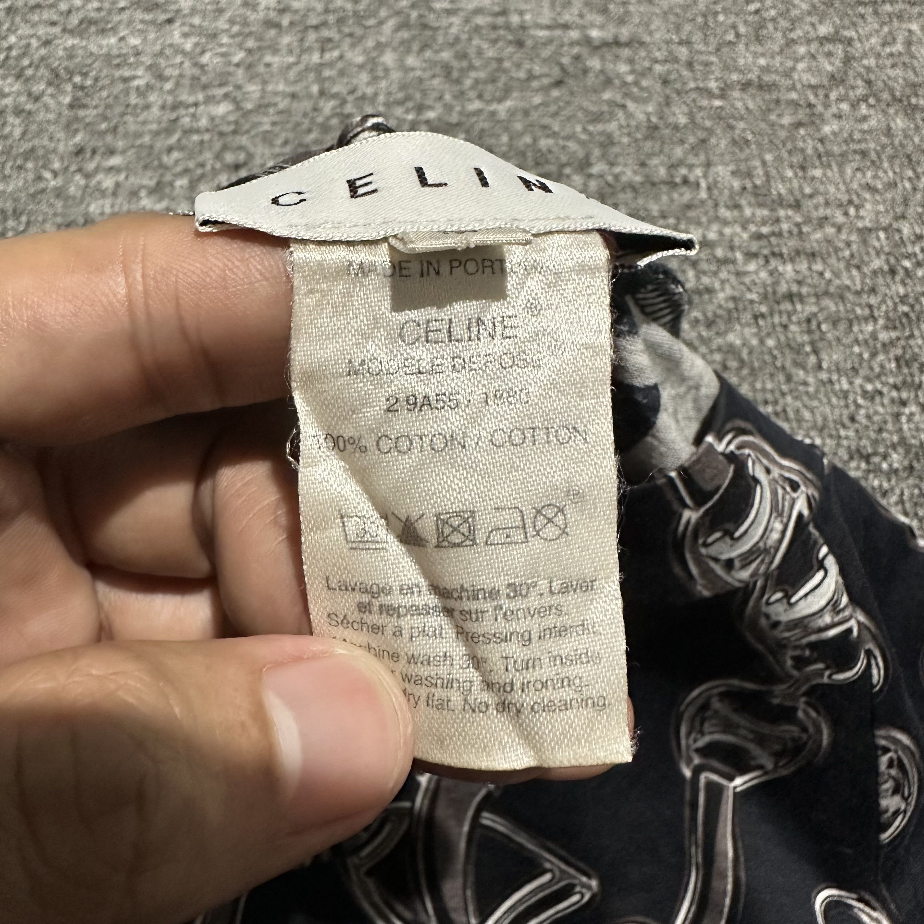Celine Vintage Celine Longsleeve Tee Size M / US 6-8 / IT 42-44 - 6 Thumbnail