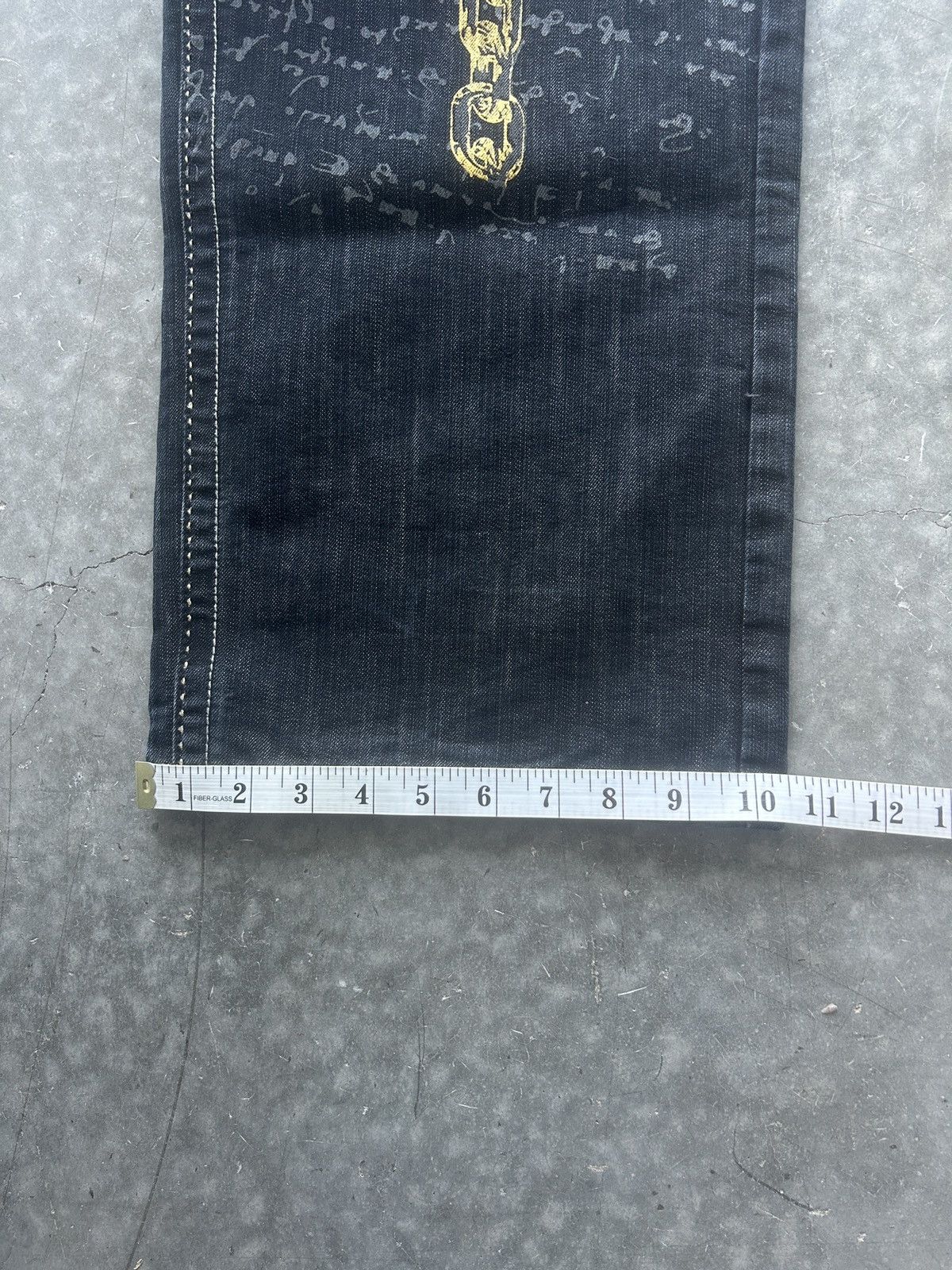 JNCO Crazy Cyber Y2K Royal Army Baggy Jeans Size US 40 / EU 56 - 11 Thumbnail