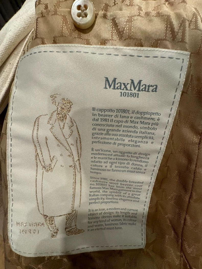Max Mara Max Mara 101801 Classic Coat Size S / US 4 / IT 40 - 1 Thumbnail