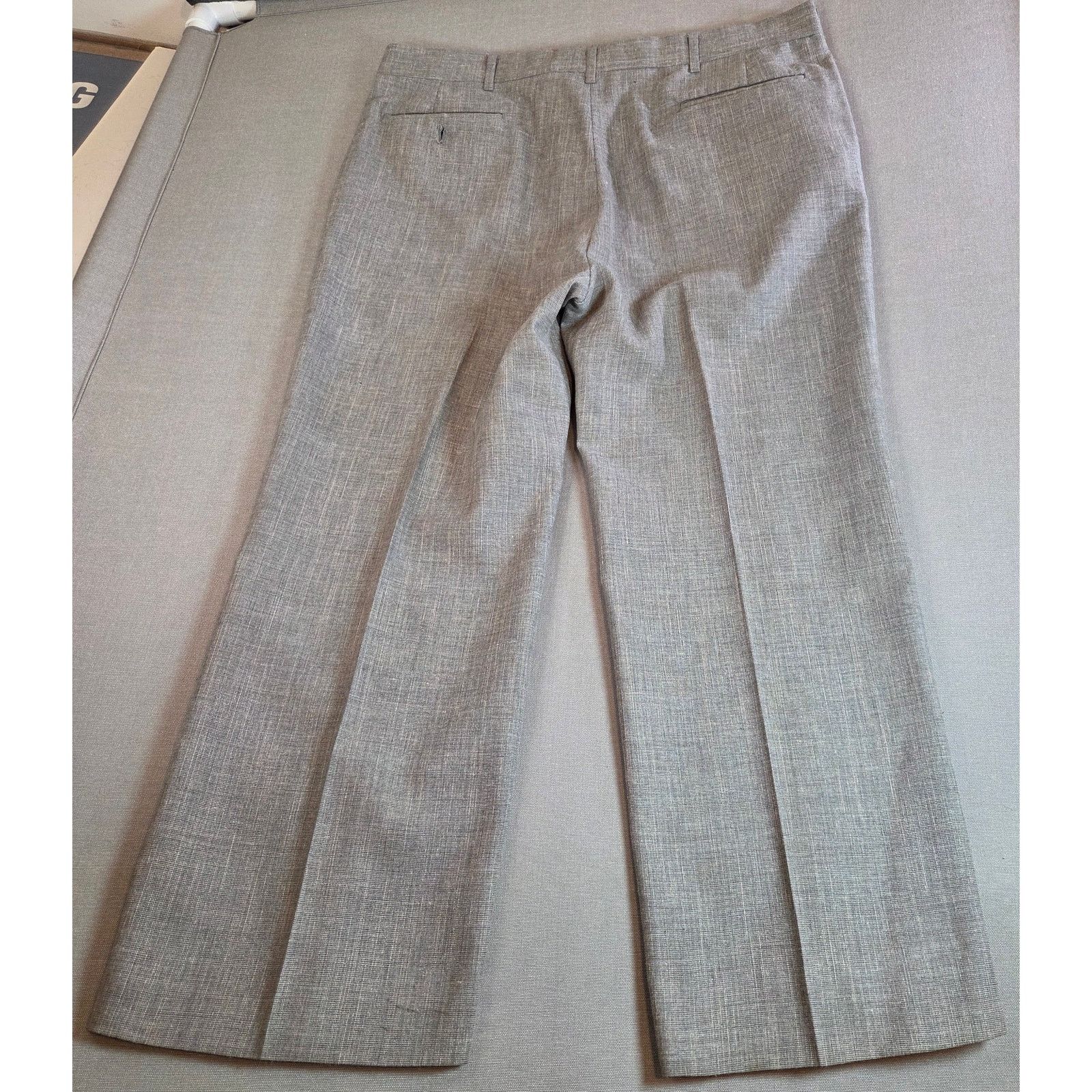 Haggar Haggar Pleated Slacks 37x26 Gray Vintage USA Size US 38 / EU 54 - 2 Thumbnail