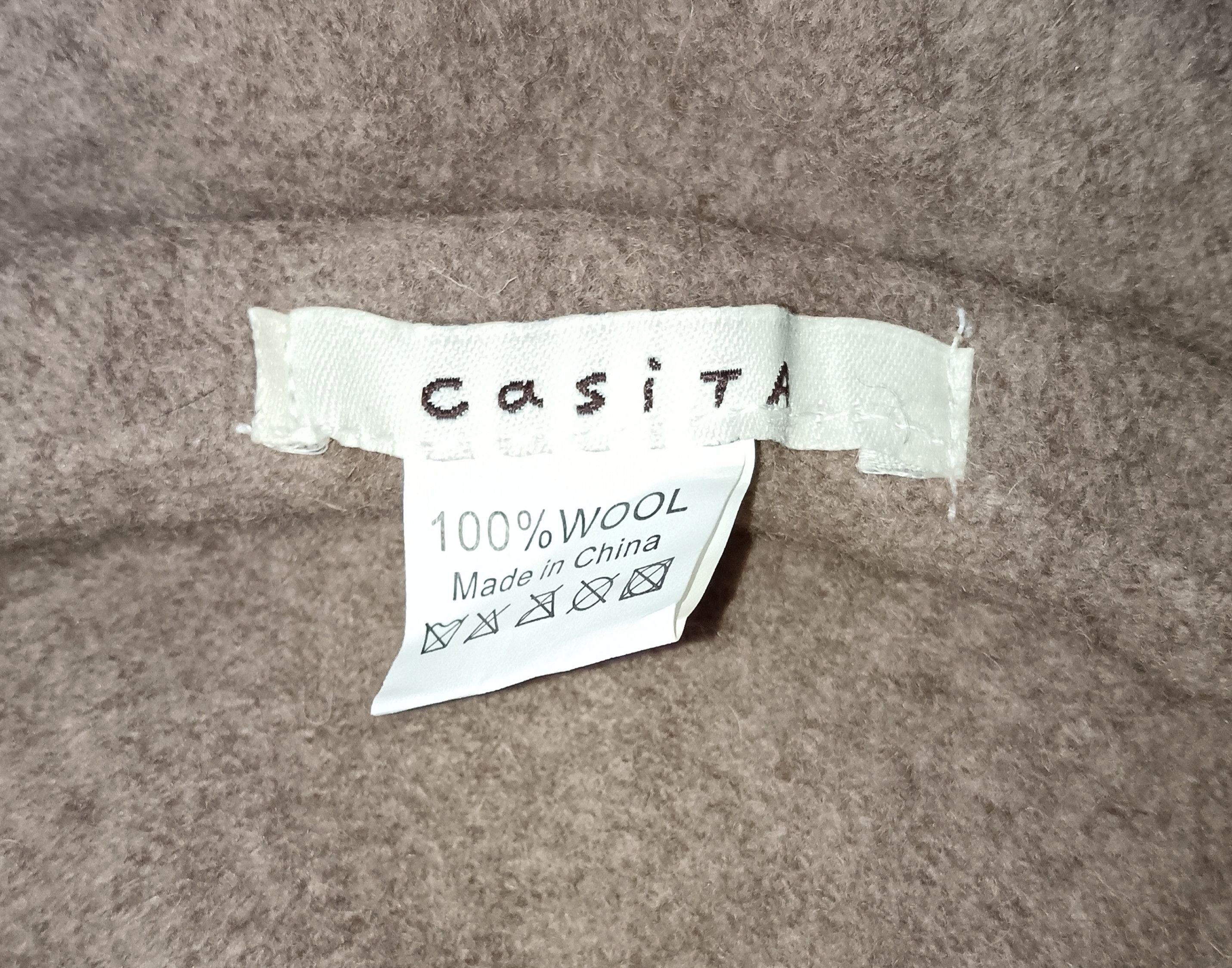 Japanese Brand CASITA WOOL FRENCH BERET HAT Size ONE SIZE - 5 Thumbnail
