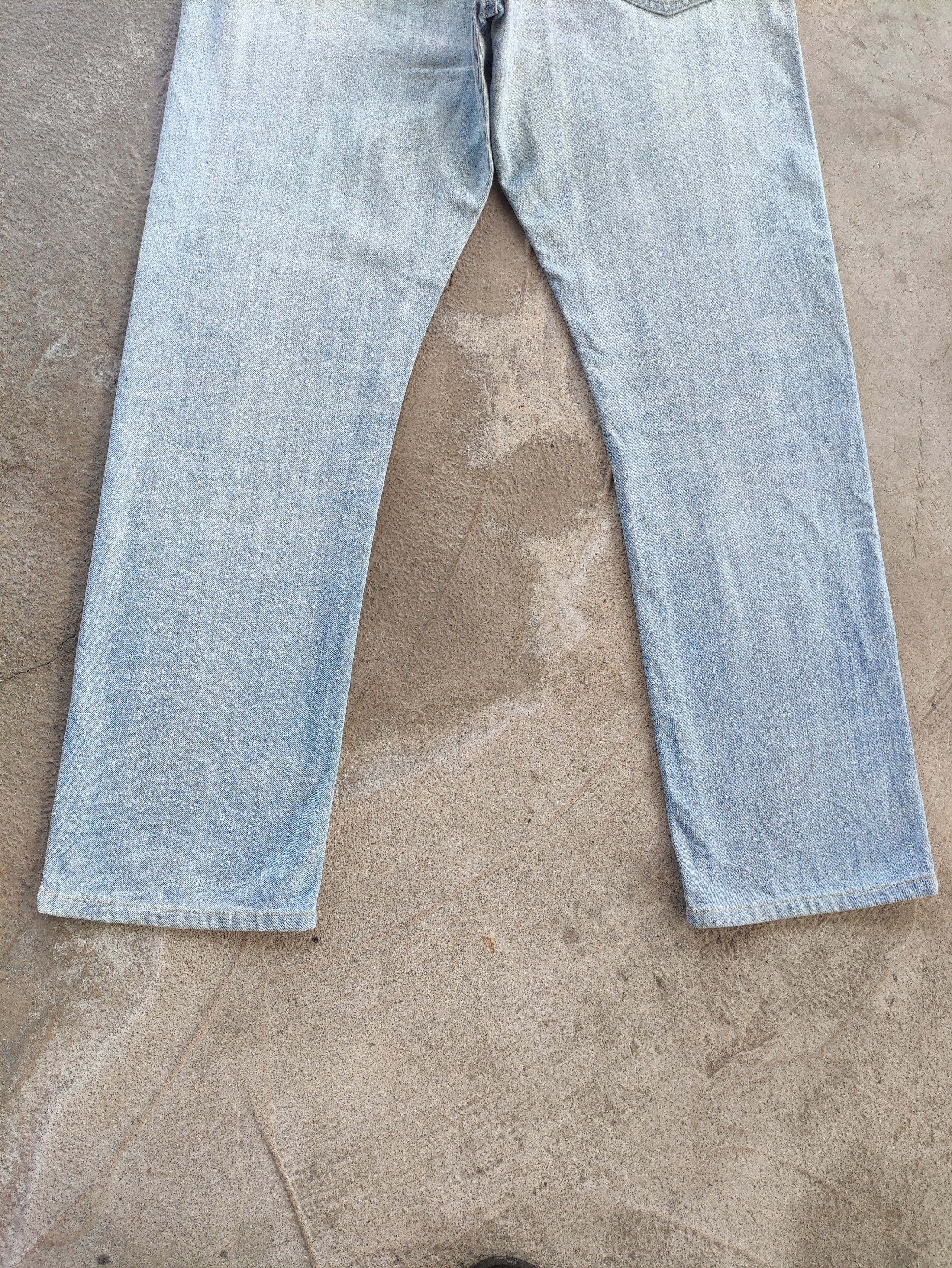 Japanese Brand Vintage Japanese Jean Distressed Faded Denim Pants Size US 36 / EU 52 - 10 Thumbnail