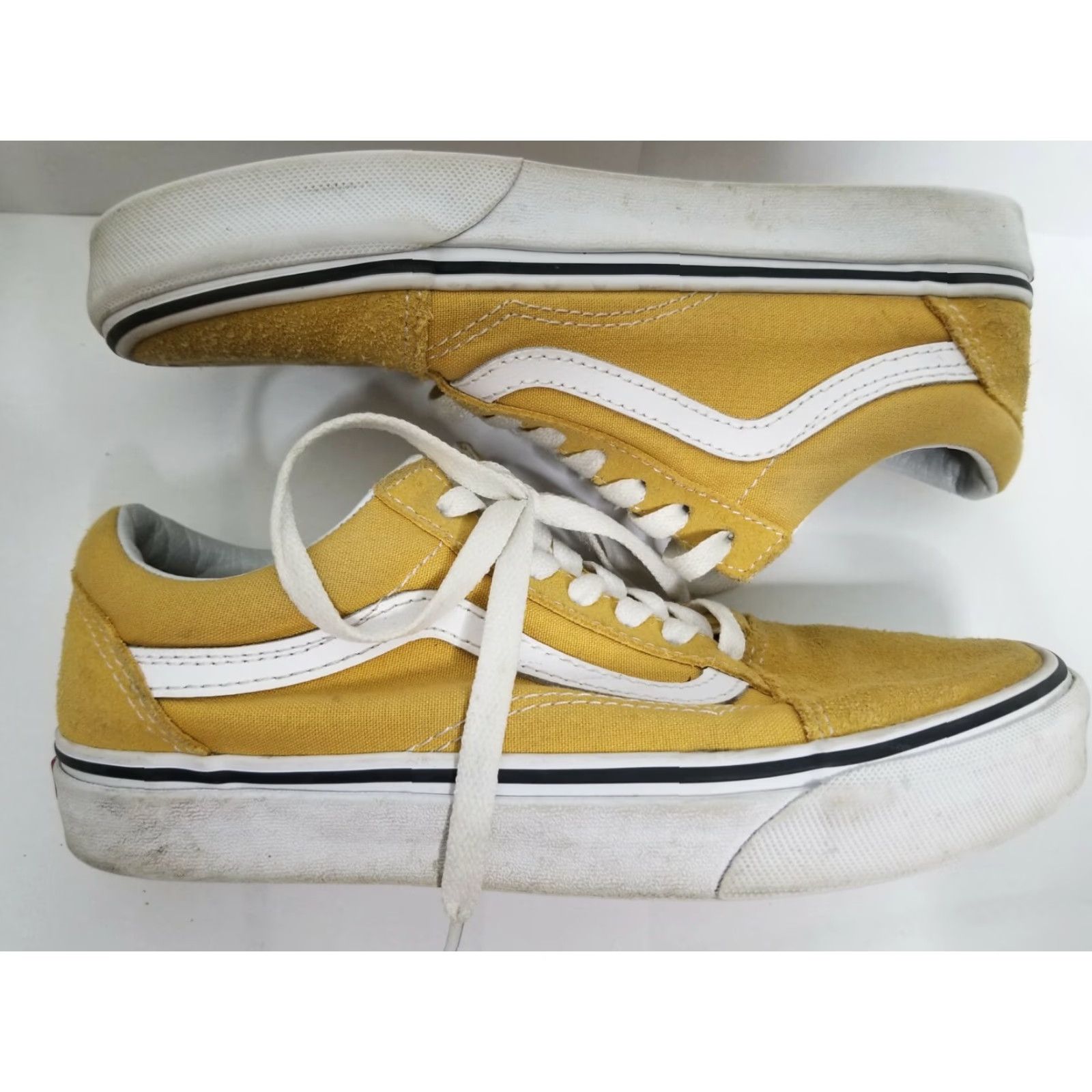 Vans VANS Oldskool Unisex Shoes Skate Sneaker Mustard Yellow Men’s Size 4.5 Women’s 6 Mens Womens Size US 4.5 / IT 34.5 - 3 Thumbnail