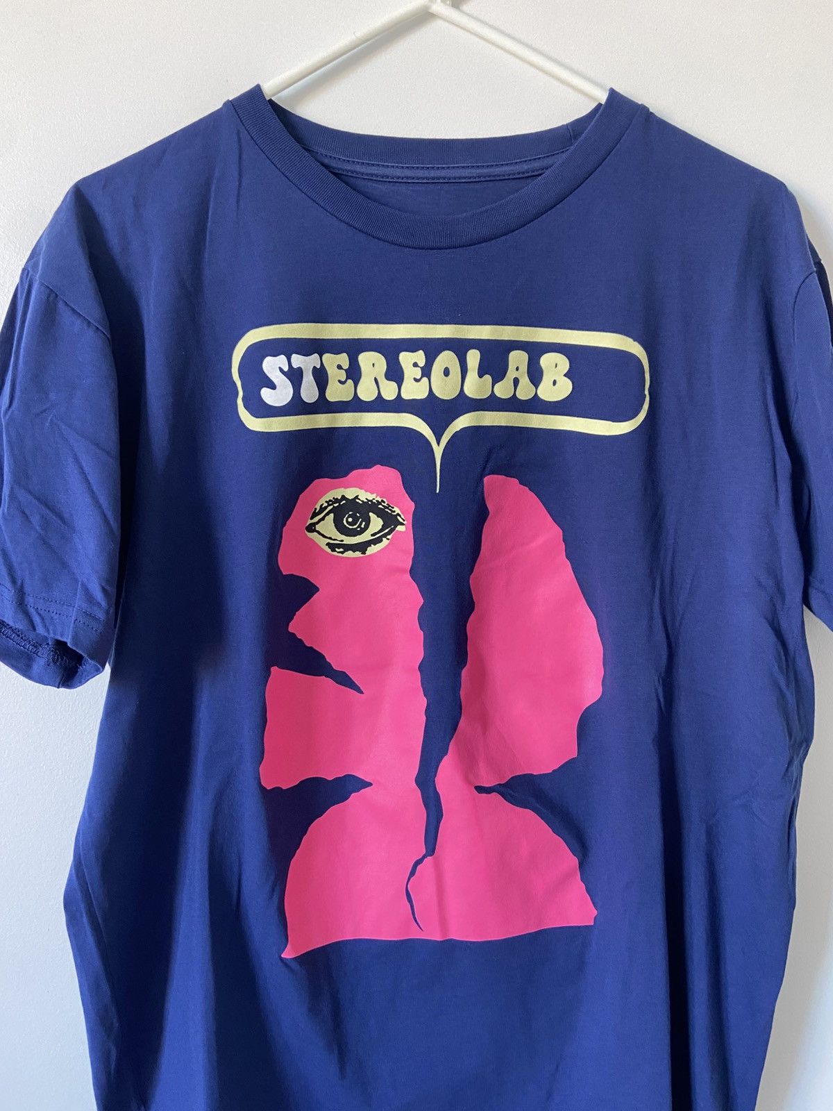 Other Stereolab Concert Merch Navy T Shirt 2025 Size US M / EU 48-50 / 2 - 3 Thumbnail