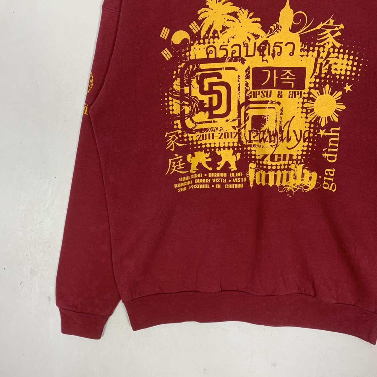 Hanes Vintage Hanes 760 StreetWear JapaneseBrand Sweatshirt Size US L / EU 52-54 / 3 - 5 Thumbnail