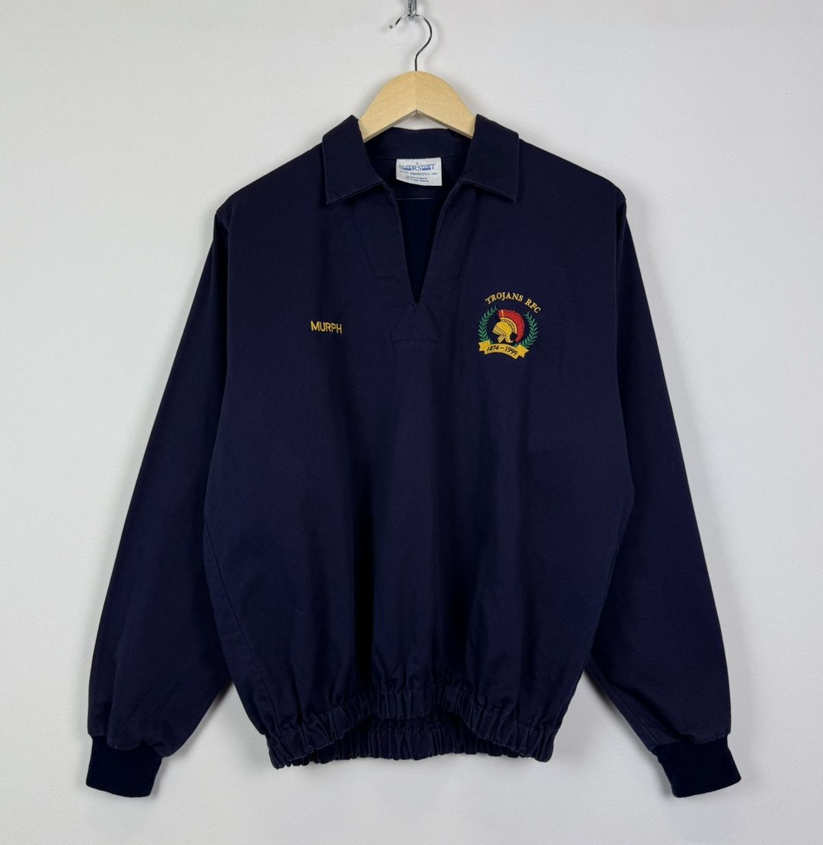 Other Trojans 1874 Murph RFC Rugby Football Super Sport Jacket Top Size US L / EU 52-54 / 3 - 1 Thumbnail