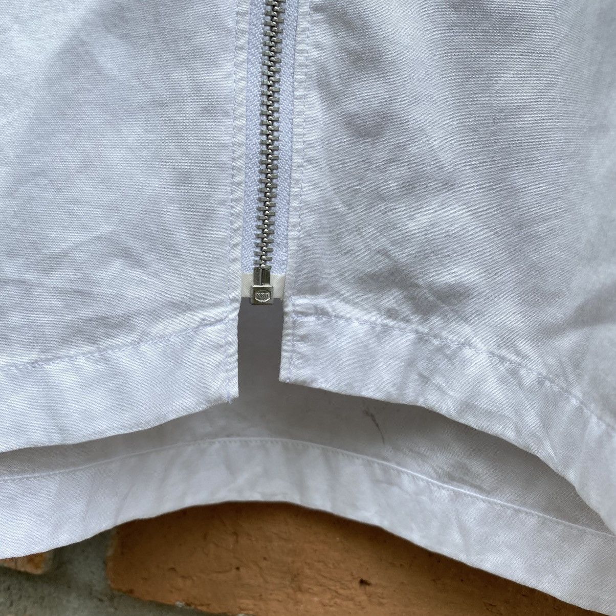 Junya Watanabe JUNYA WATANABE COMNE des GARCONS MAN Zip Pocket White Shirt Size US M / EU 48-50 / 2 - 5 Thumbnail