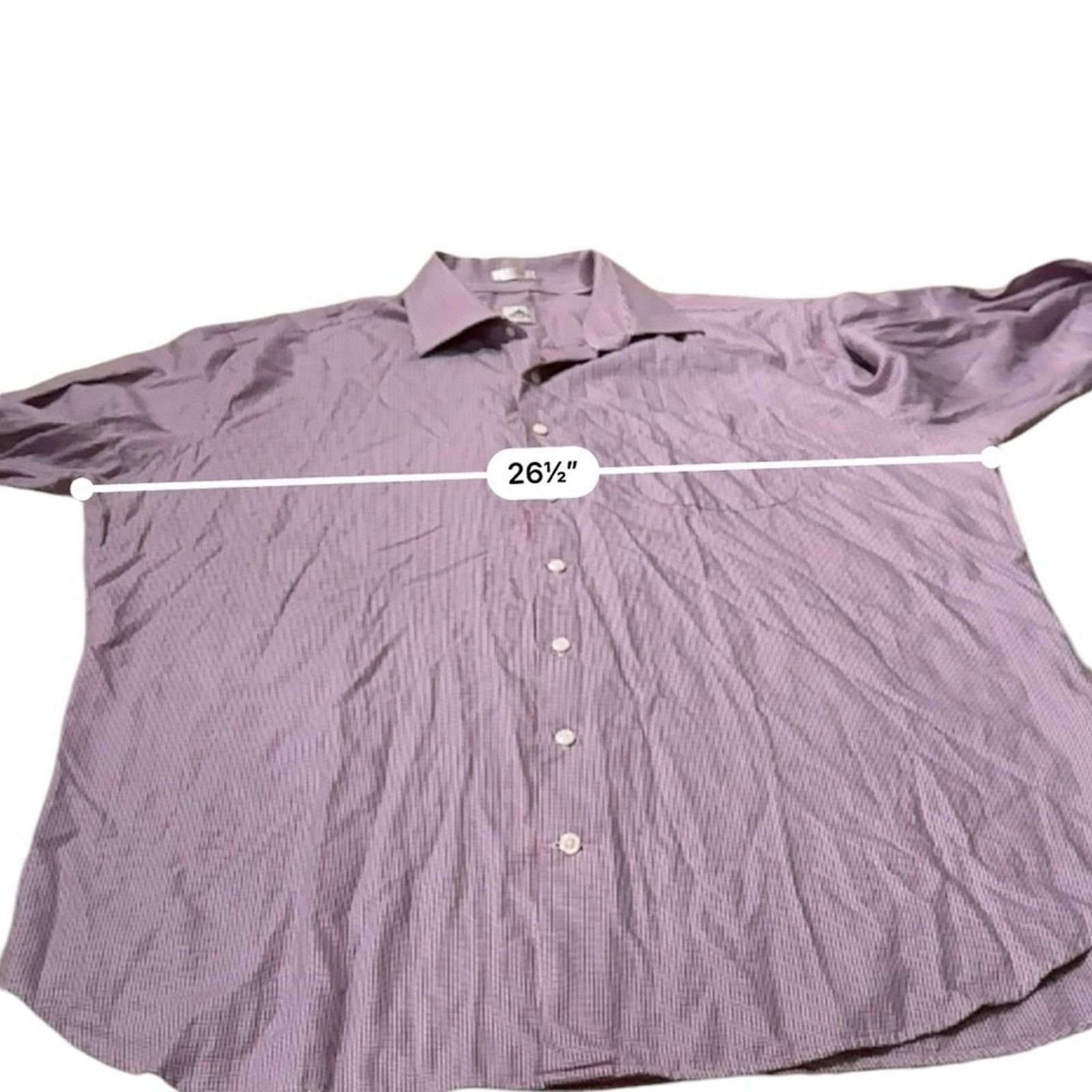 Peter Millar Peter Millar Blue, Red & White Houndstooth Button Down Shirt Size US XL / EU 56 / 4 - 6 Thumbnail