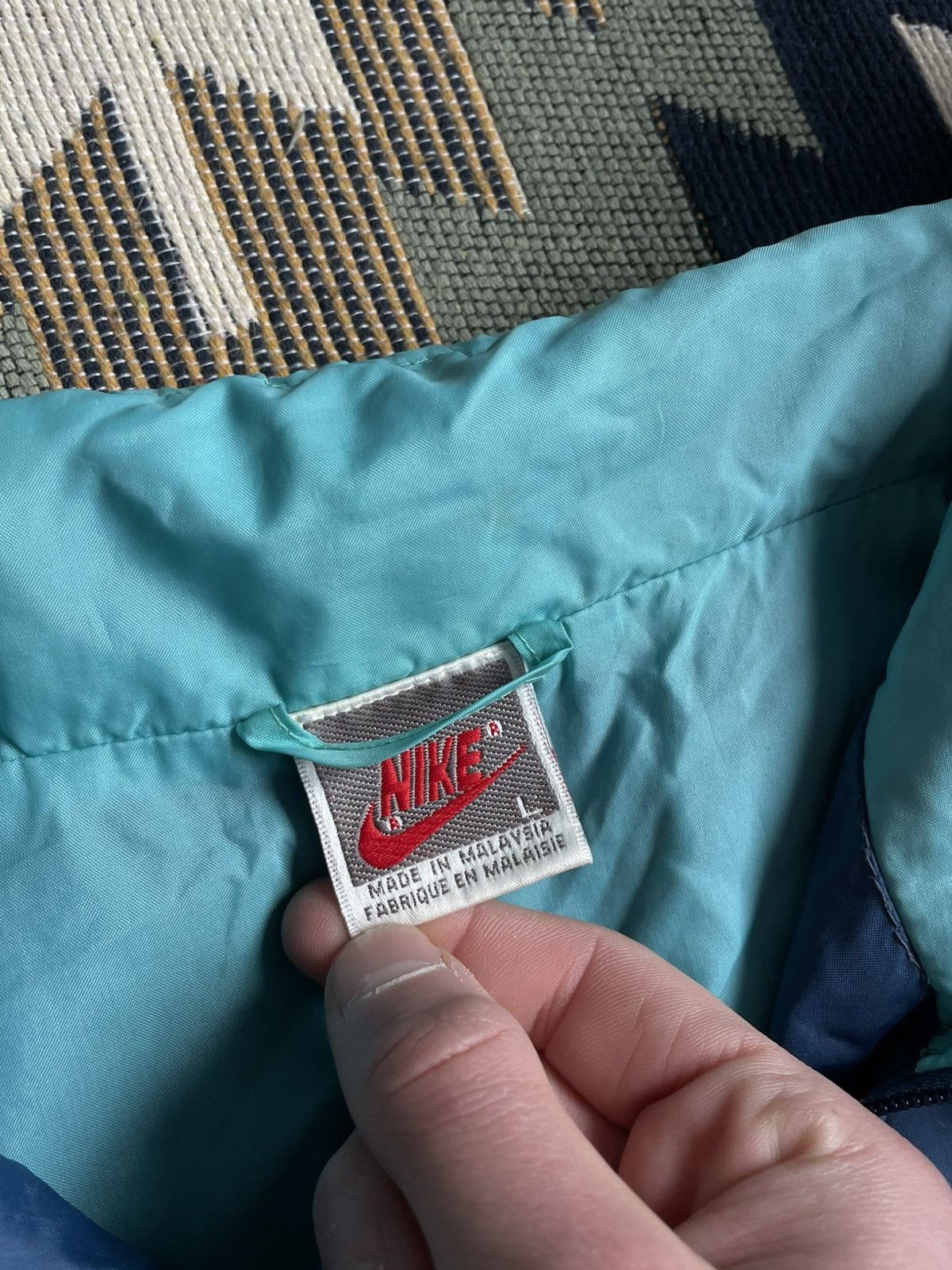 Vintage Vintage 90’s Nike Nylon Y2K Jacket Size US L / EU 52-54 / 3 - 10 Thumbnail