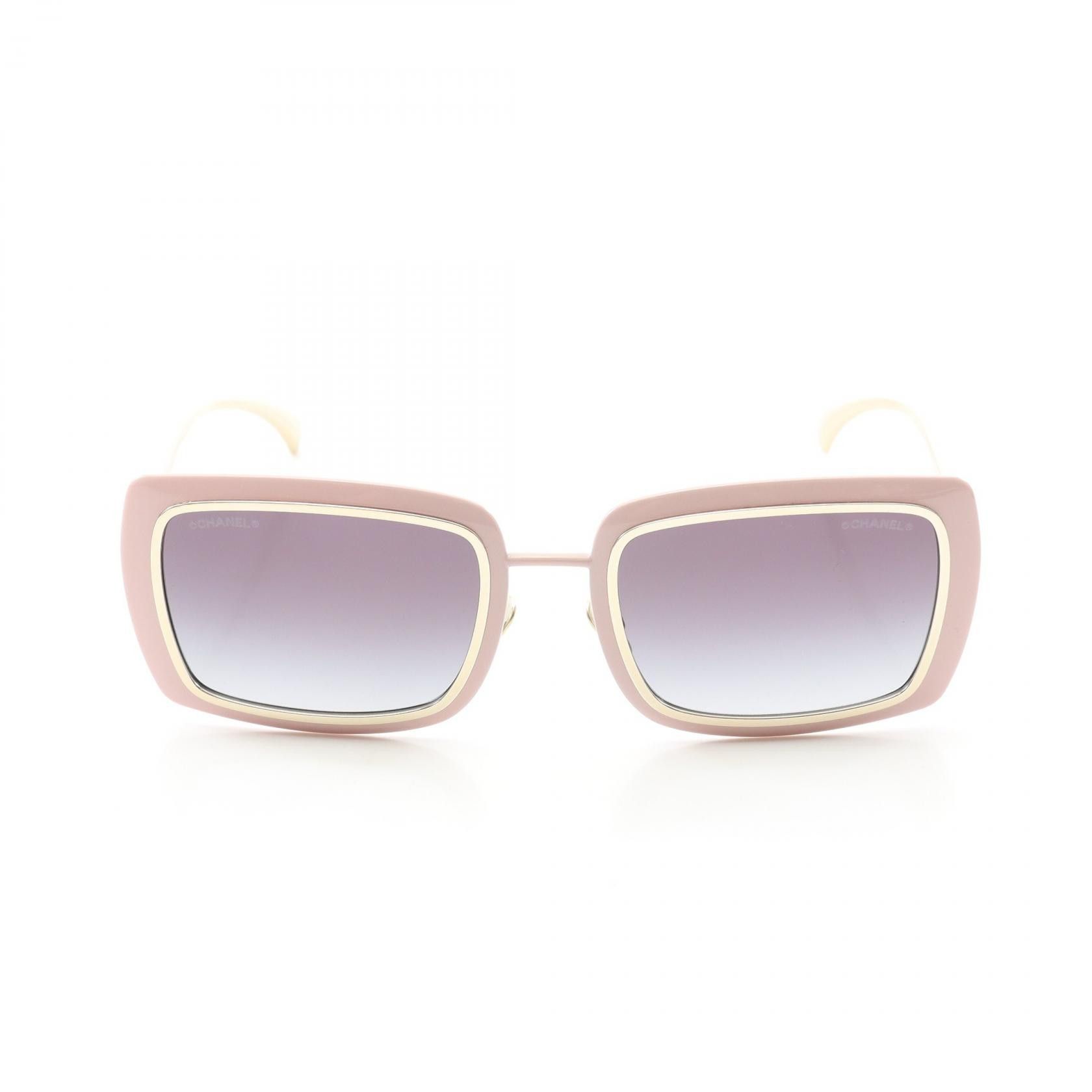Chanel Chanel Chanel Rectangular Shape Sunglasses Plastic Sunglasses DUTY FREE for USA Size ONE SIZE - 1 Thumbnail