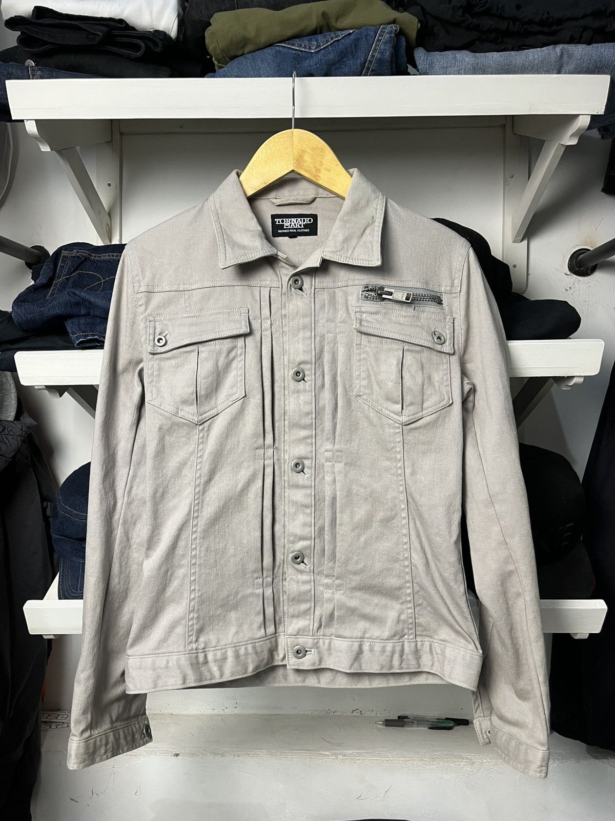 Tornado Mart Tornado Mart Type 2 Denim Jacket Size US L / EU 52-54 / 3 - 1 Thumbnail