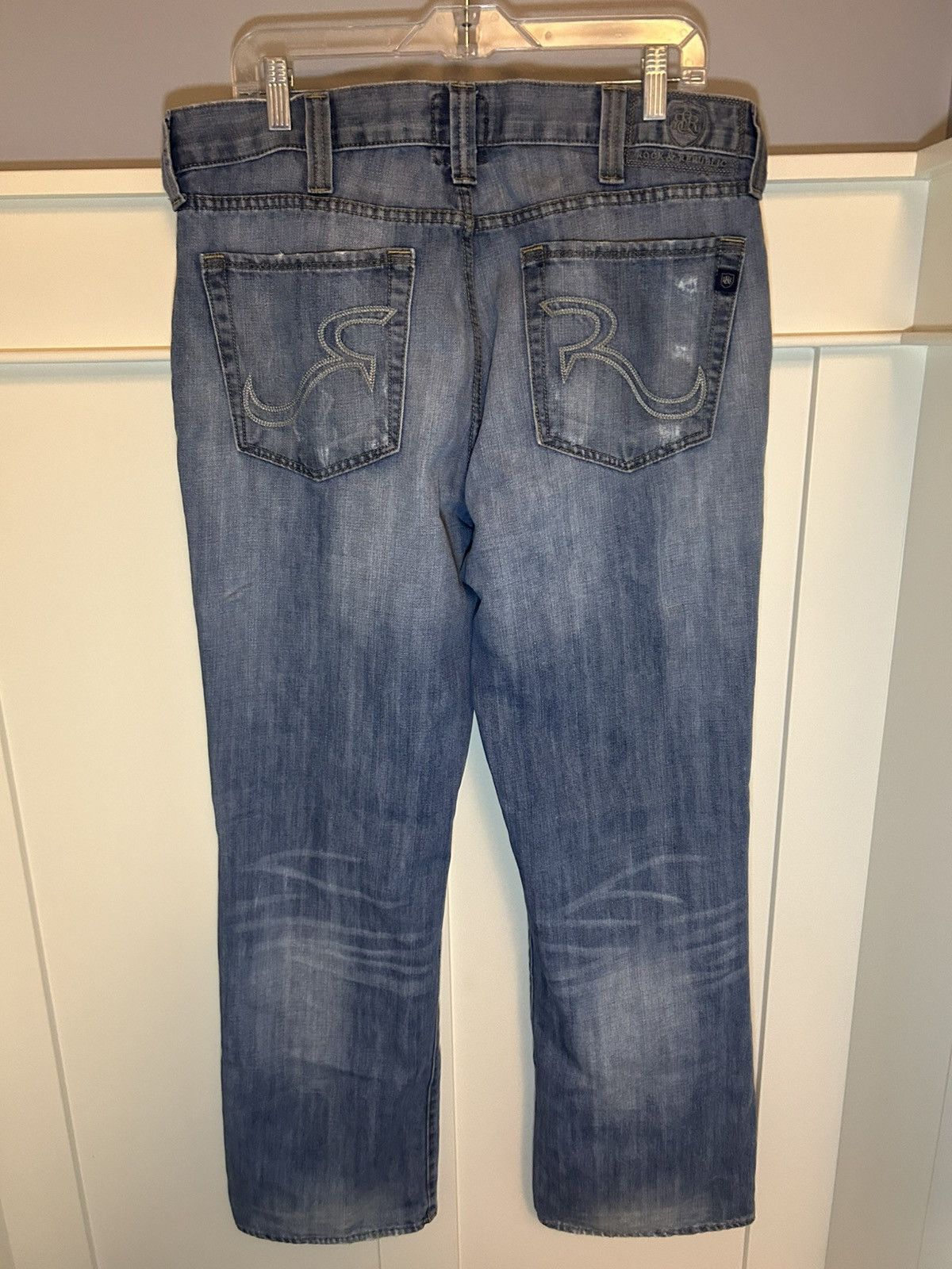 Rock & Republic Vintage Rock & Republic baggy straight leg jeans Size US 36 / EU 52 - 1 Thumbnail