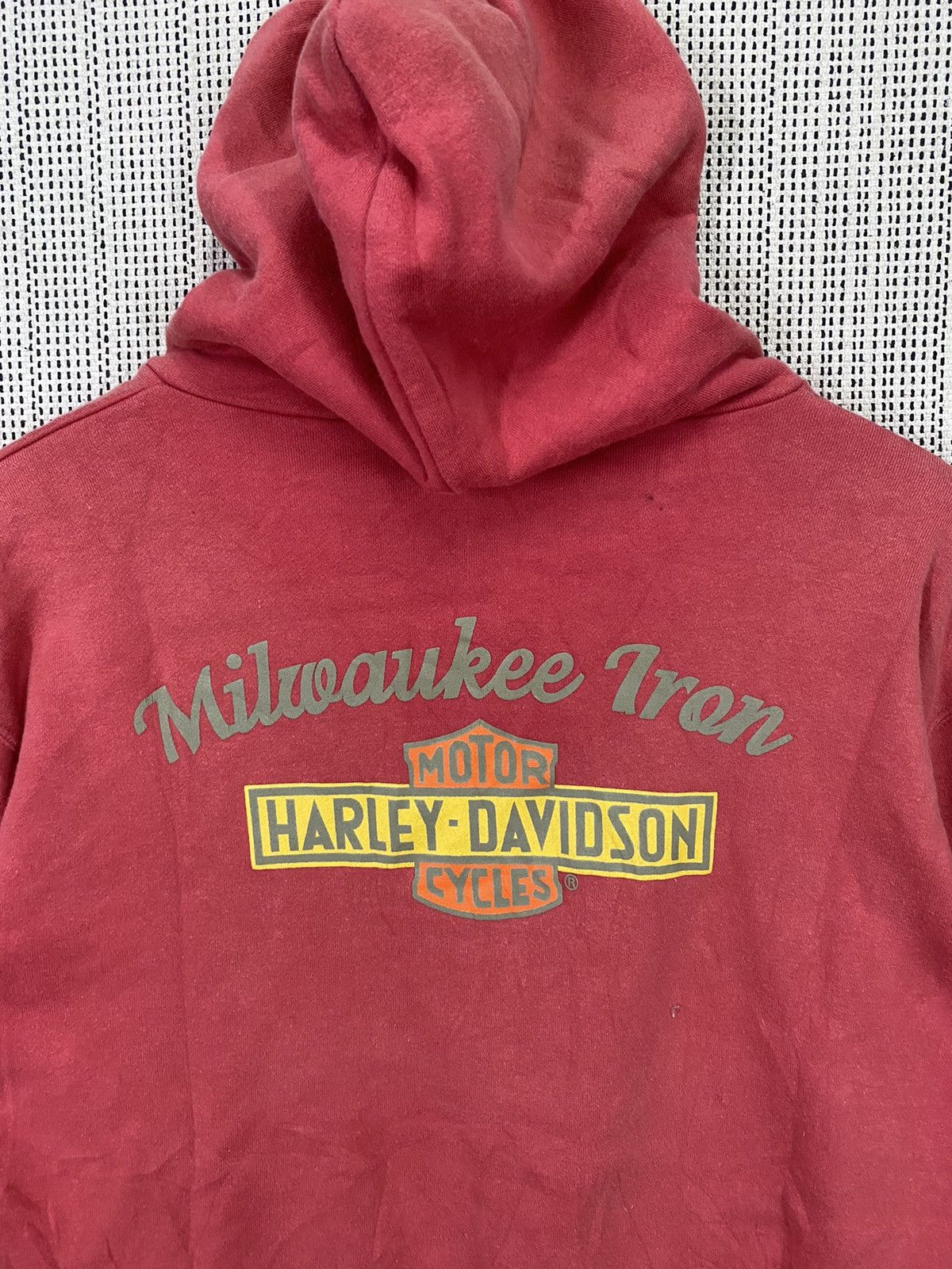Harley Davidson × Vintage Vintage harley davidson milwaukee iron hoodie Size US L / EU 52-54 / 3 - 10 Thumbnail