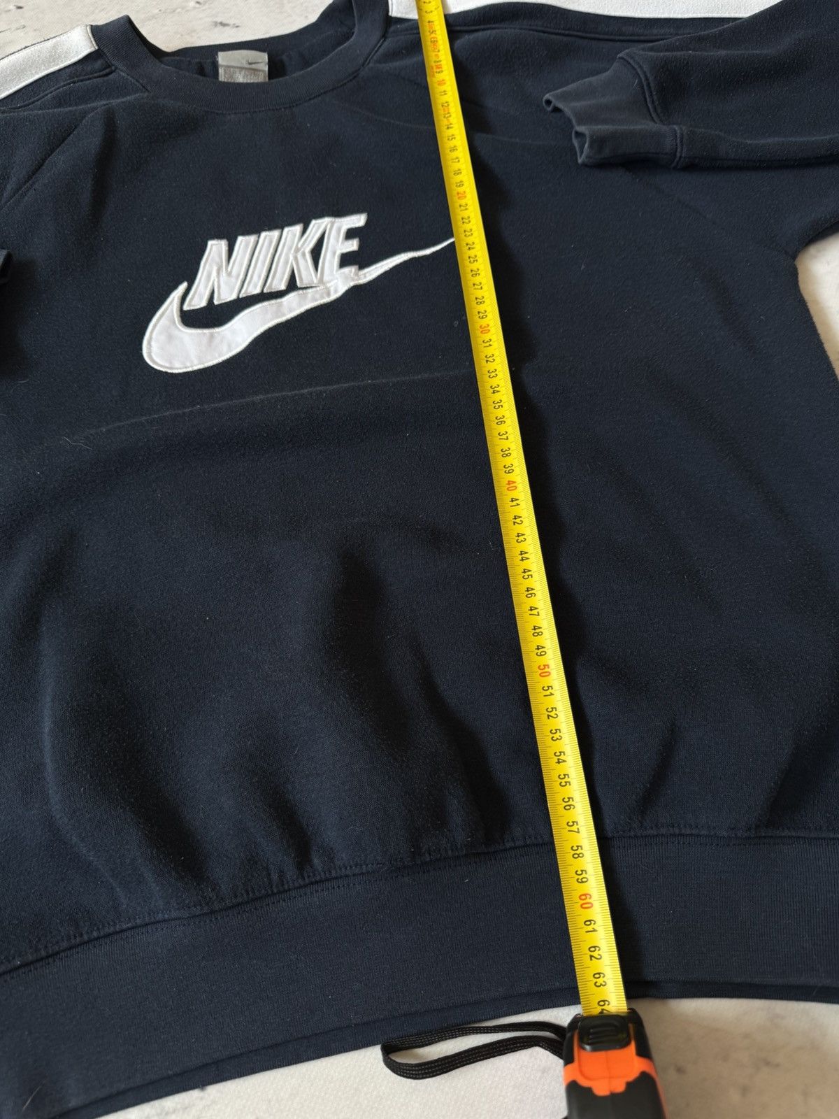Nike × Vintage NIKE VINTAGE 00s y2k OVERSIZE BAGGY SWEATSHIRT CENTER LOGO Size US S / EU 44-46 / 1 - 8 Thumbnail