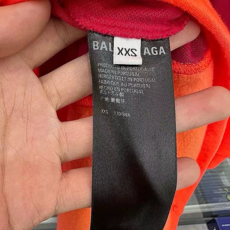 Balenciaga Balenciaga Coke Wave logo color-block long-sleeved polo sh Size US XXS / EU 40 - 4 Thumbnail