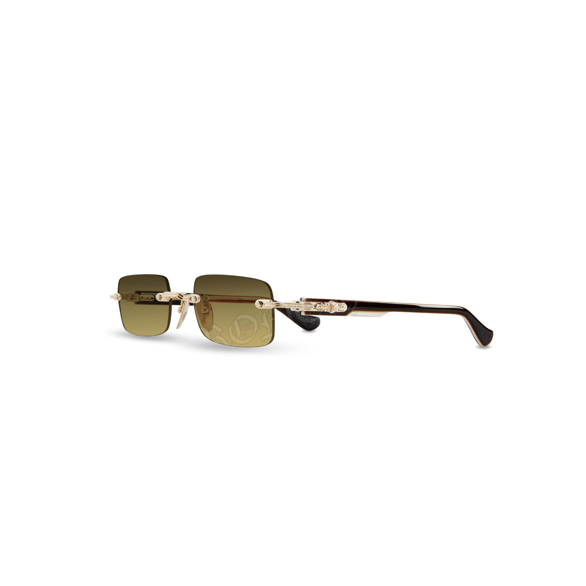 Chrome Hearts CHROME HEARTS DEEP I GOLD PLATED-BROWN Size ONE SIZE - 1 Thumbnail