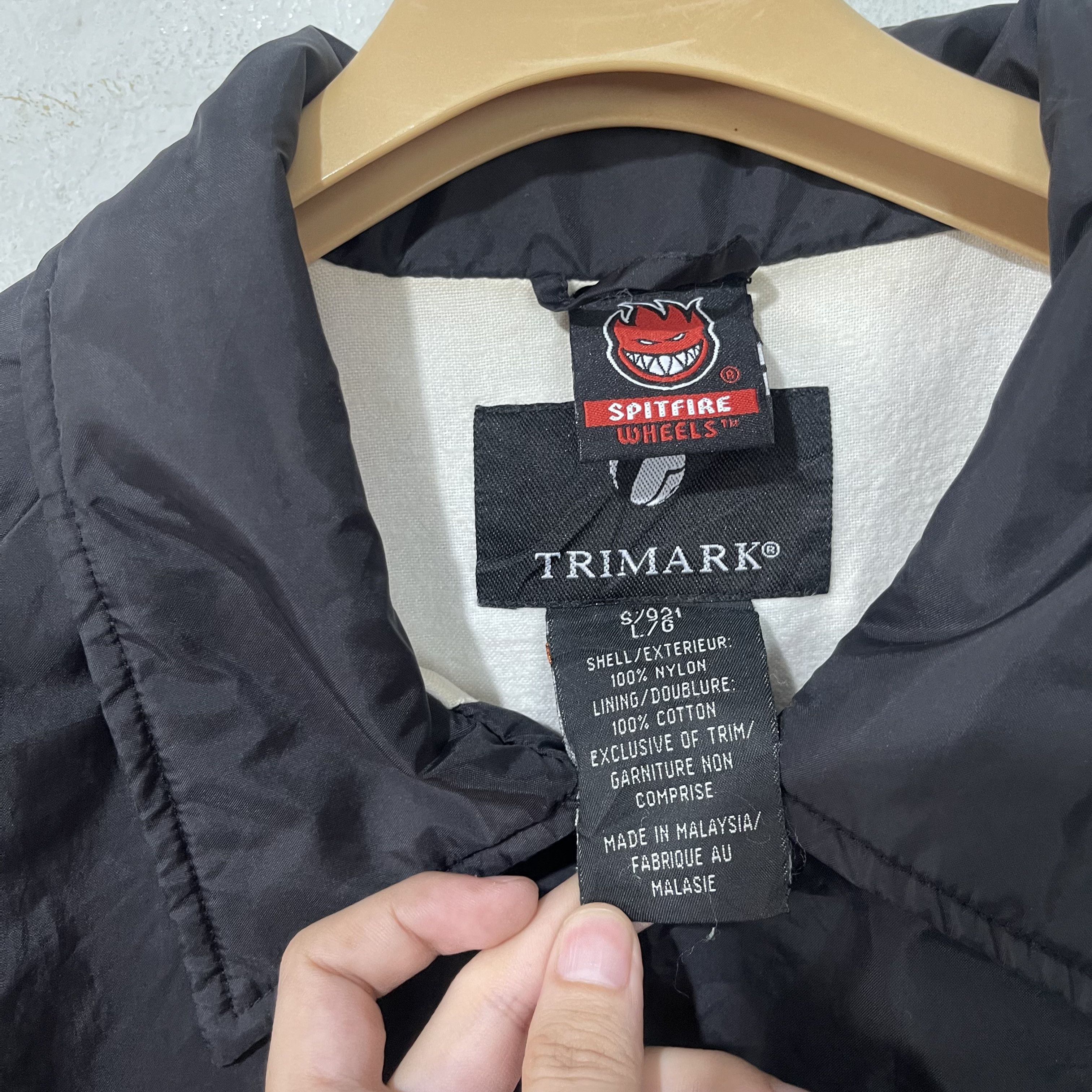Spitfire Vintage Spitfire Wheels Coach Jacket Embroidered Jacket Size US L / EU 52-54 / 3 - 5 Thumbnail