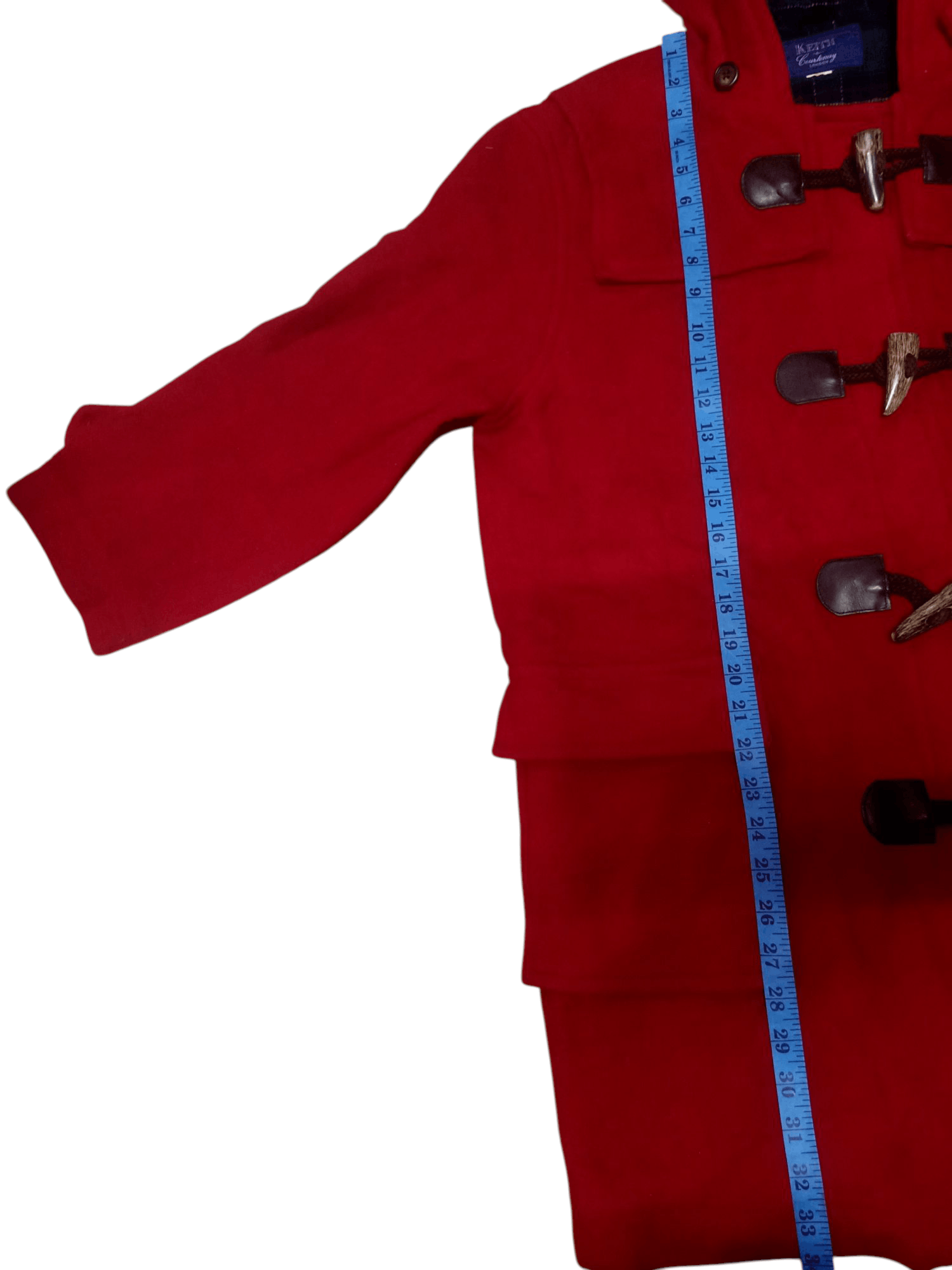 Le Grande Bleu (L.G.B.) 🌟Keith Courtenany London Long Jacket Wool Men 🌟 Size US L / EU 52-54 / 3 - 15 Thumbnail