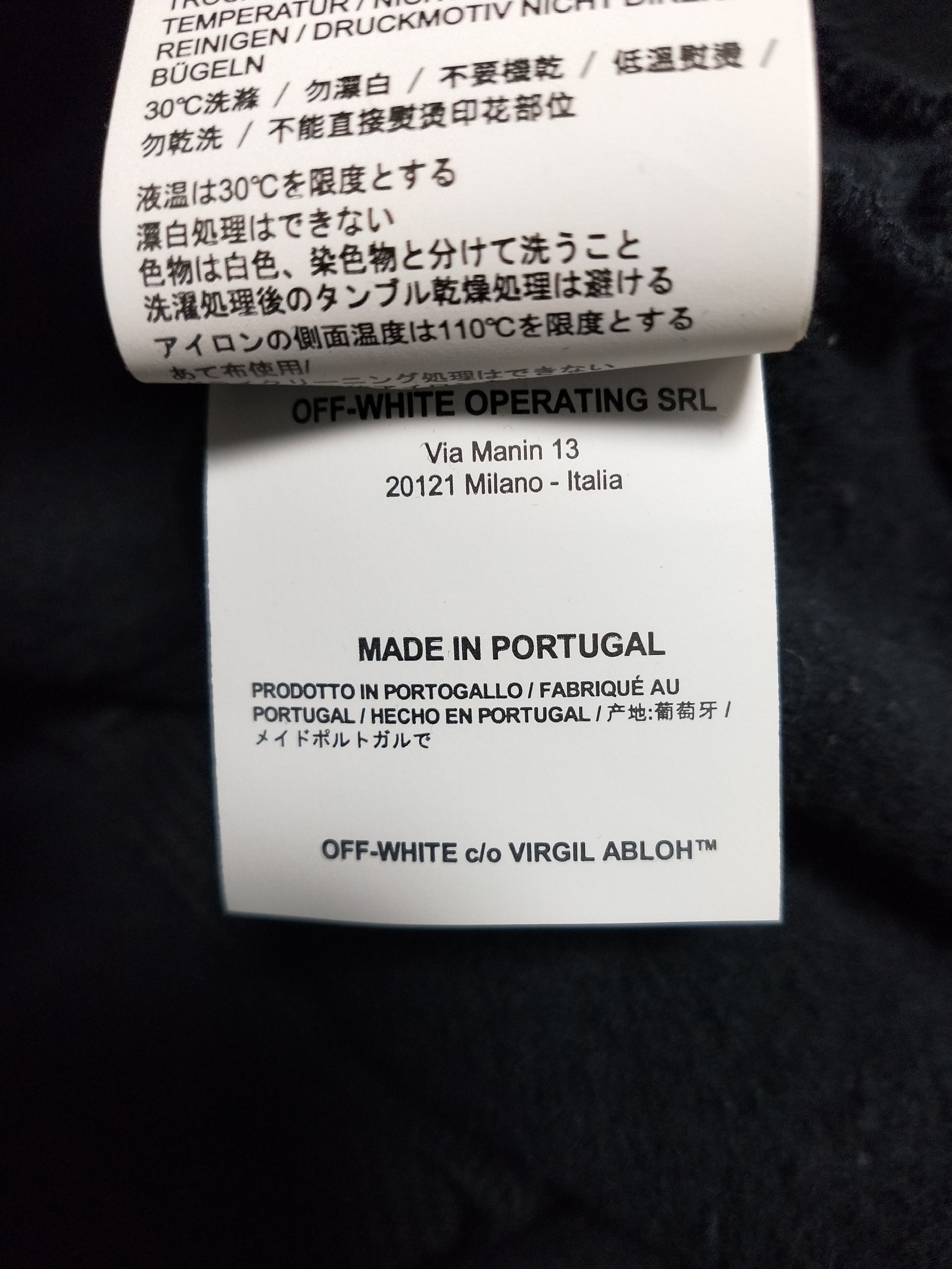Off-White 'Temperature' Diagonal Hoodie Size US S / EU 44-46 / 1 - 7 Thumbnail
