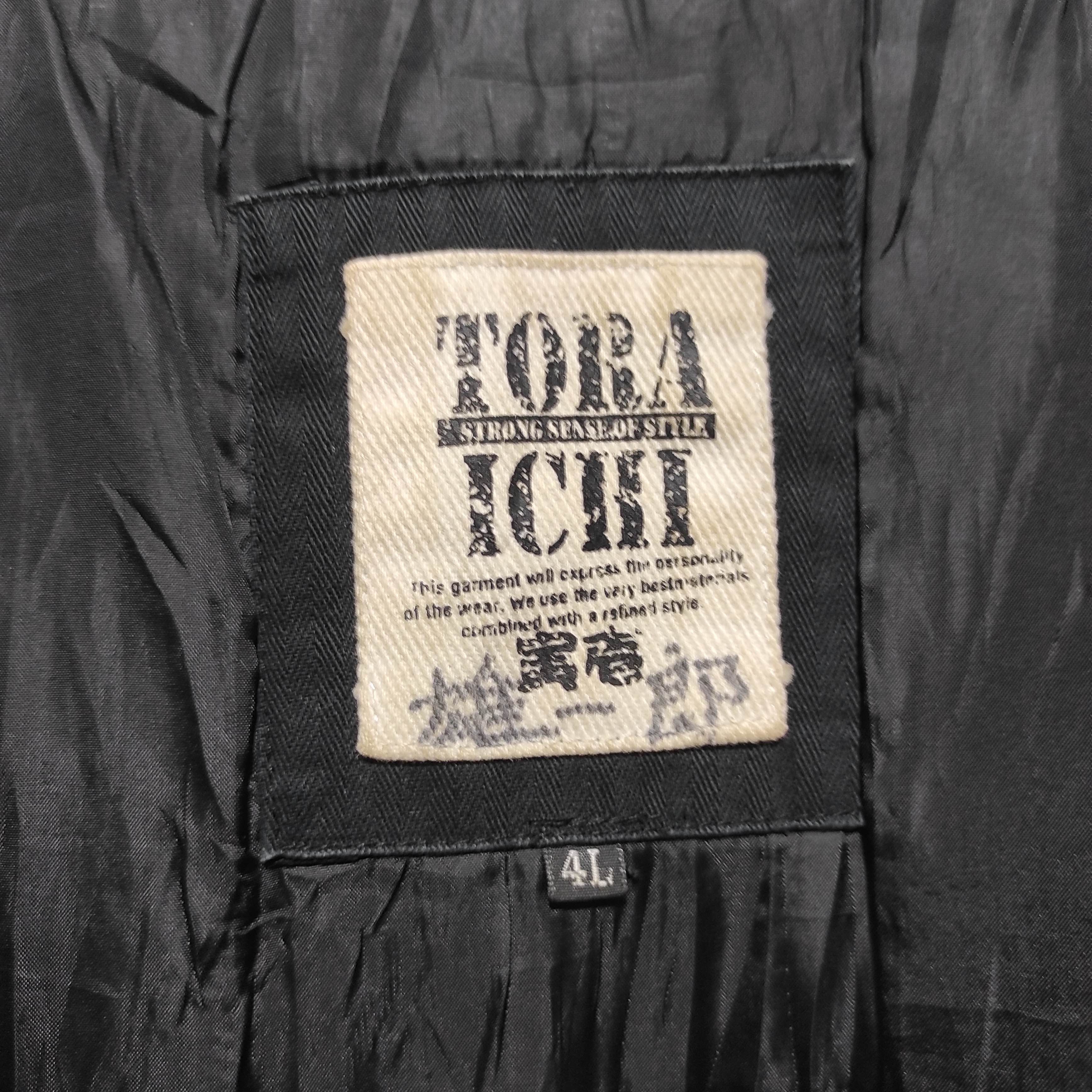 Vintage Vtg Distressed Tora by Toraichi Tactical Denim Jacket Racer Size US L / EU 52-54 / 3 - 15 Thumbnail