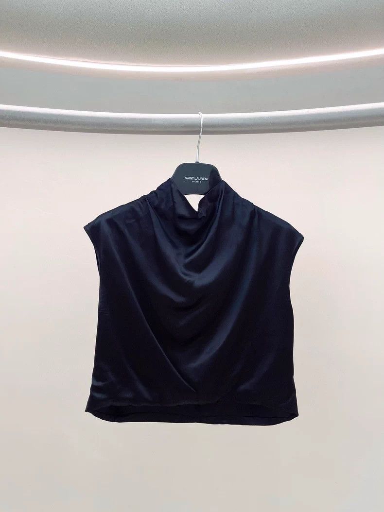 YSL Black Sleeveless Top - dmc