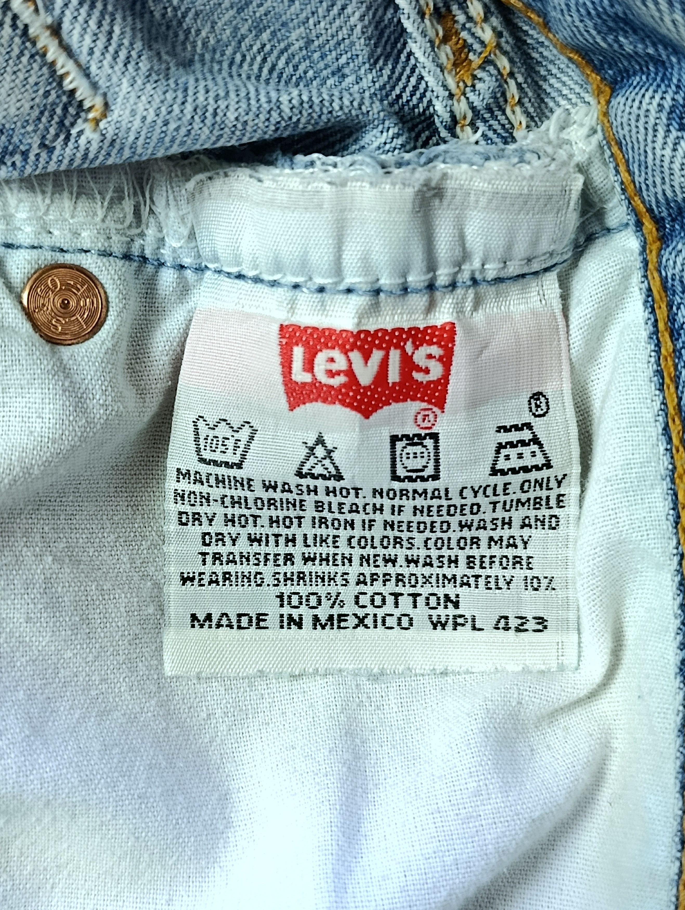 Levi's Vintage Clothing Vintage Levis 501xx Mexico Distressed Denim Pants Size US 32 / EU 48 - 8 Thumbnail