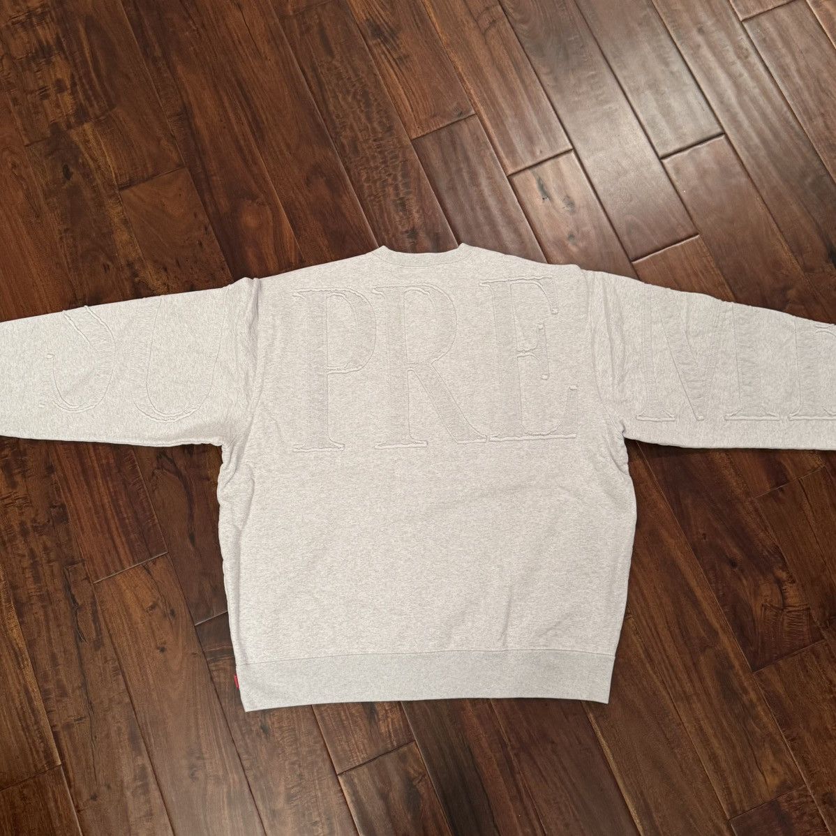 Supreme Supreme Tonal Applique Crewneck Size US XL / EU 56 / 4 - 3 Thumbnail