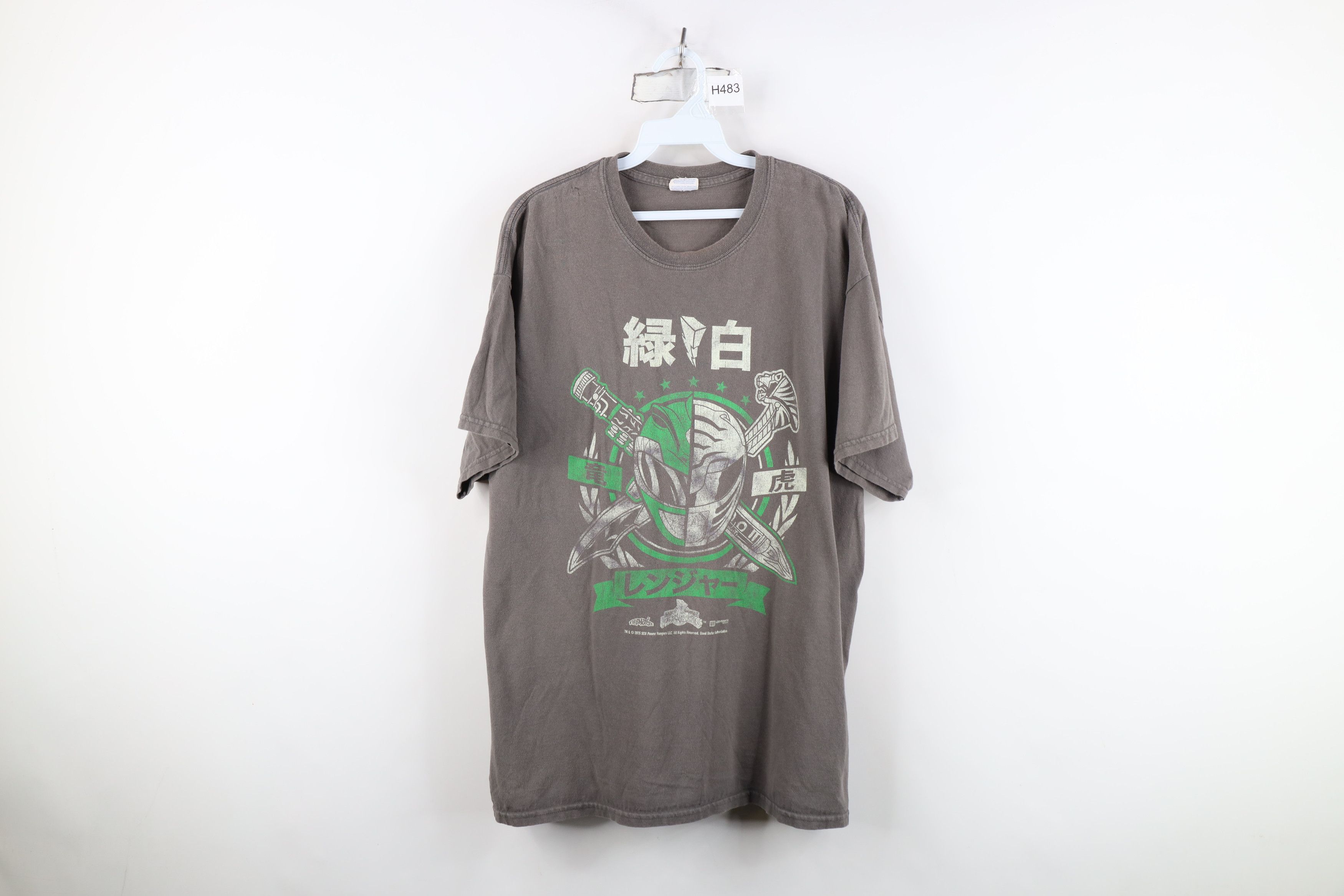 Vintage Vintage Y2K Power Rangers Short Sleeve T-Shirt Gray Cotton Size US XL / EU 56 / 4 - 1 Thumbnail
