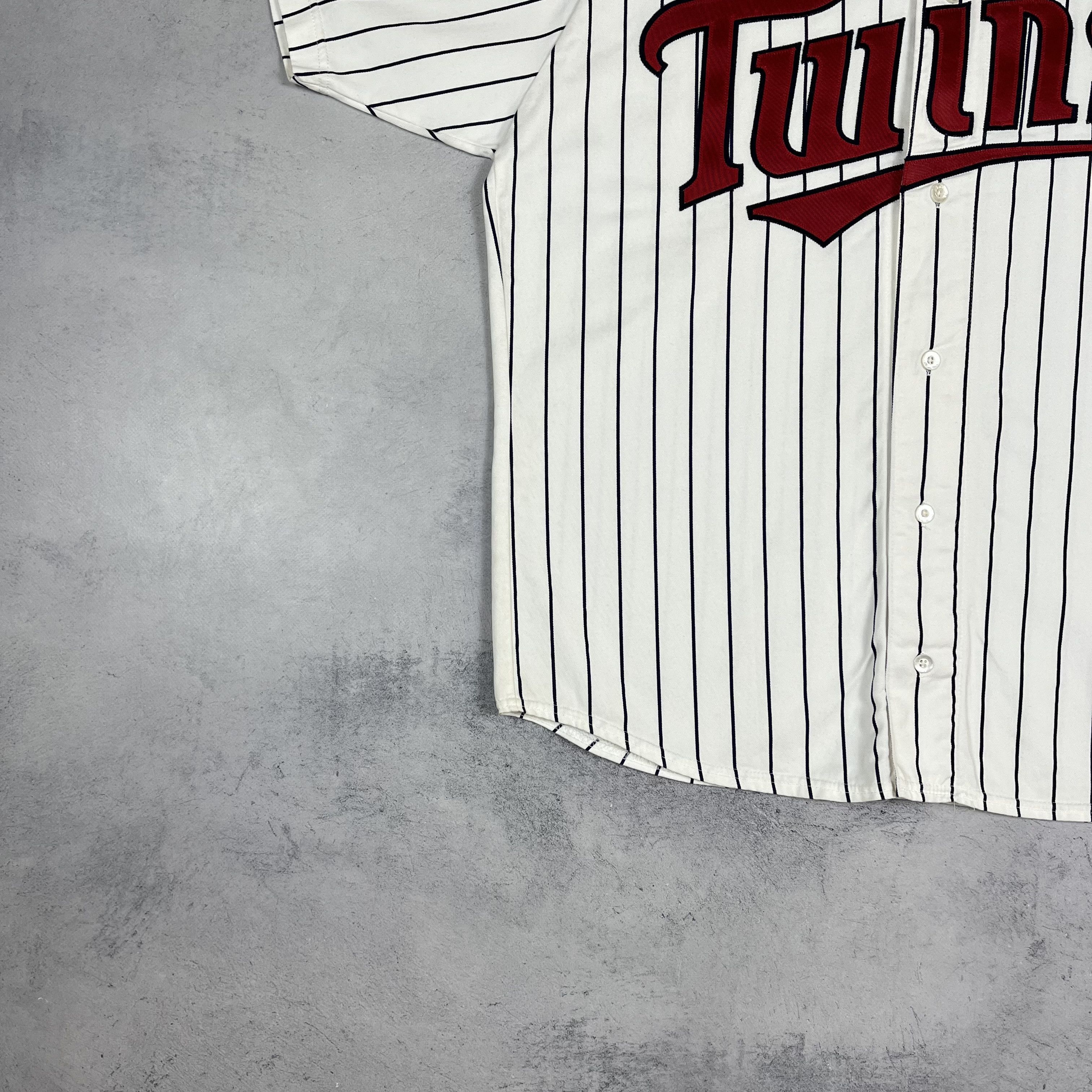 Russell Athletic Vintage MLB Minnesota Twins Big Logo Jersey Shirt 90’s Size US XL / EU 56 / 4 - 5 Thumbnail