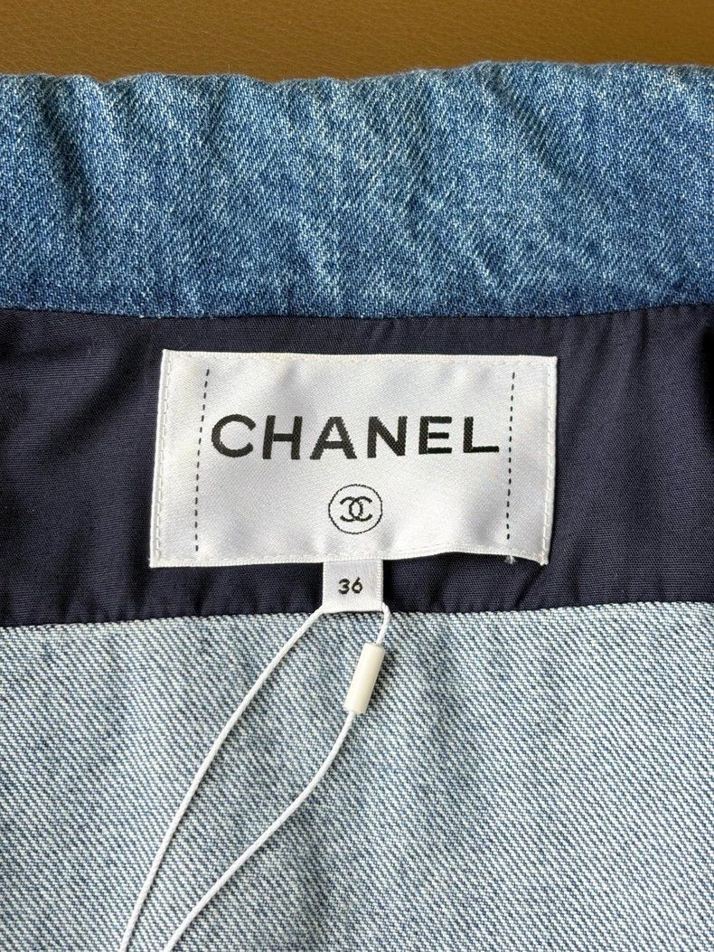 Chanel Chanel Roof series denim blue denim jacket Size XS / US 0-2 / IT 36-38 - 6 Thumbnail