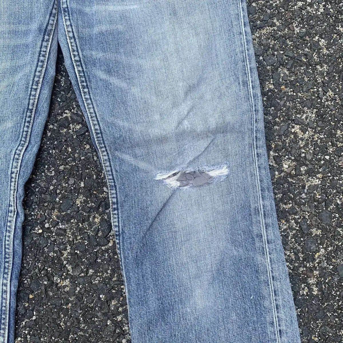 Levi's Levi’s Distressed Denim Levis 502 Jeans Ripped Pants Size US 28 / EU 44 - 6 Thumbnail