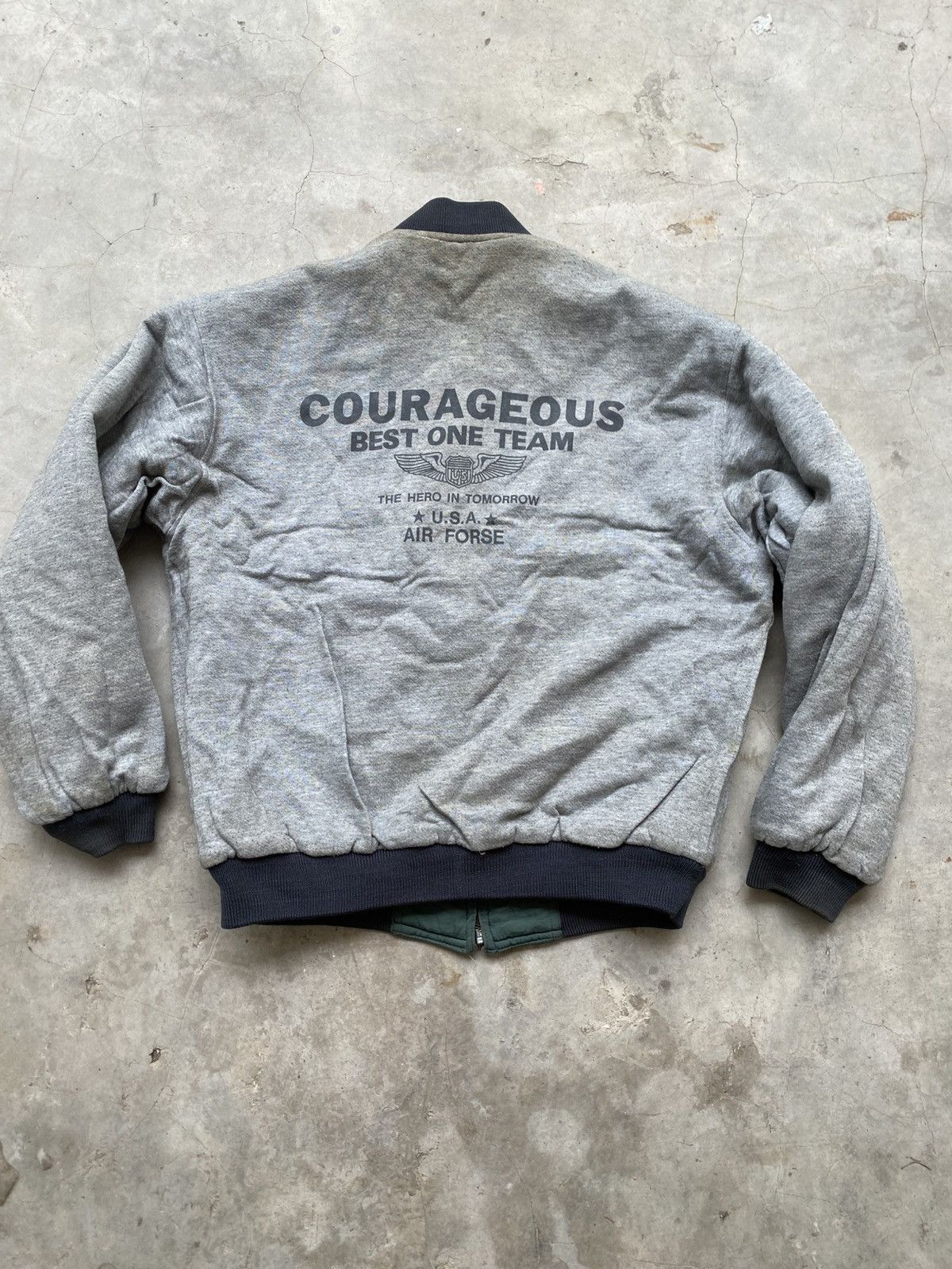 Vintage Reverseble US Air Force Size US M / EU 48-50 / 2 - 6 Thumbnail