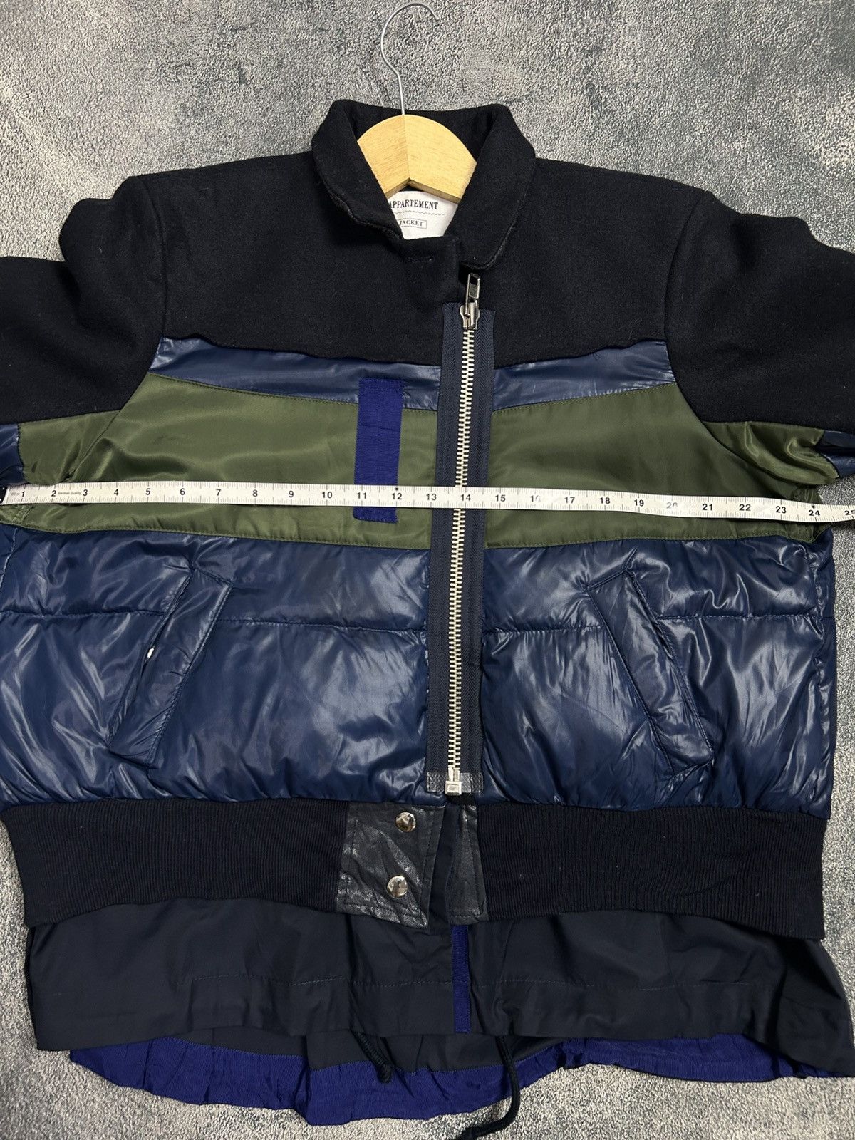 Other L’APPARTEMENT Melton Mixed Fabric blouson inspiration Sacai Size US L / EU 52-54 / 3 - 8 Thumbnail