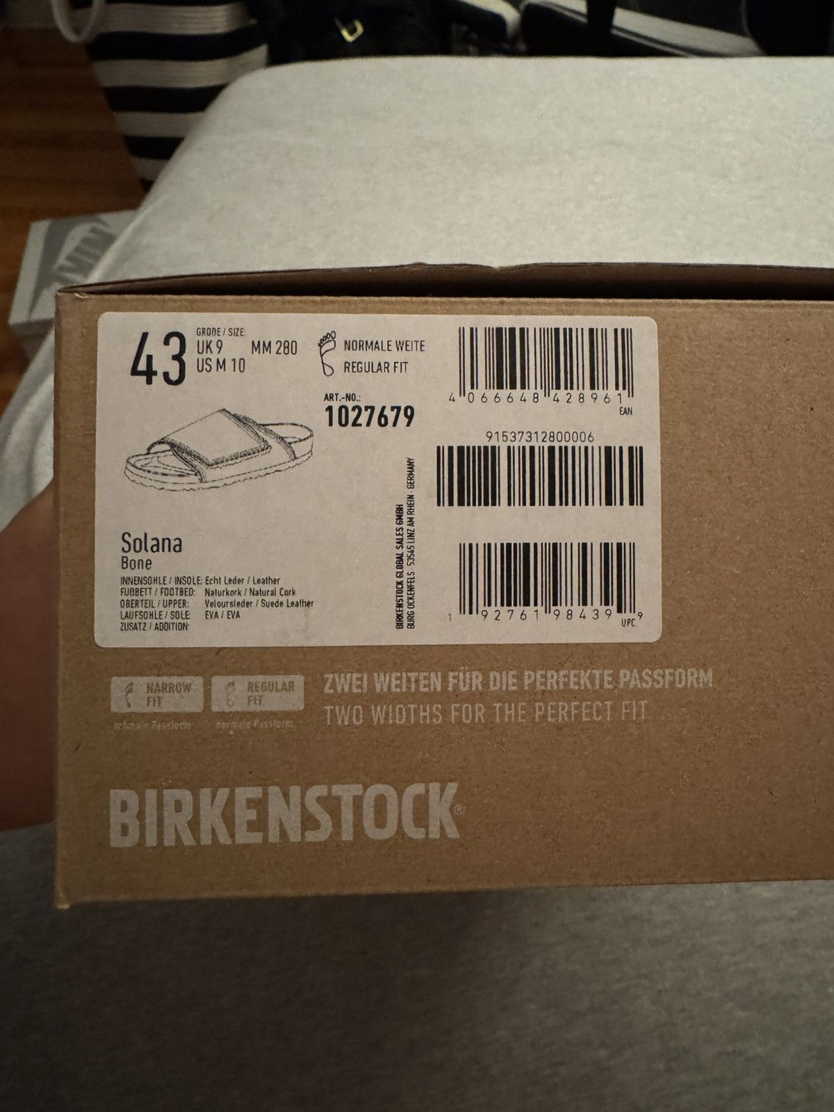 Birkenstock × Stussy Stussy Birkenstock Solana Size US 10 / EU 43 - 5 Thumbnail