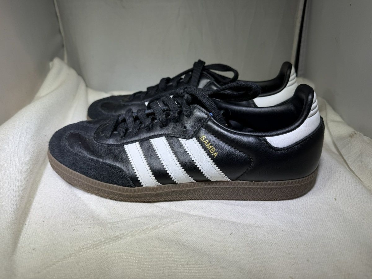 Adidas Adidas Samba OG Originals Black White Gum Sole Women's 9 Size US 9 / IT 39 - 1 Thumbnail