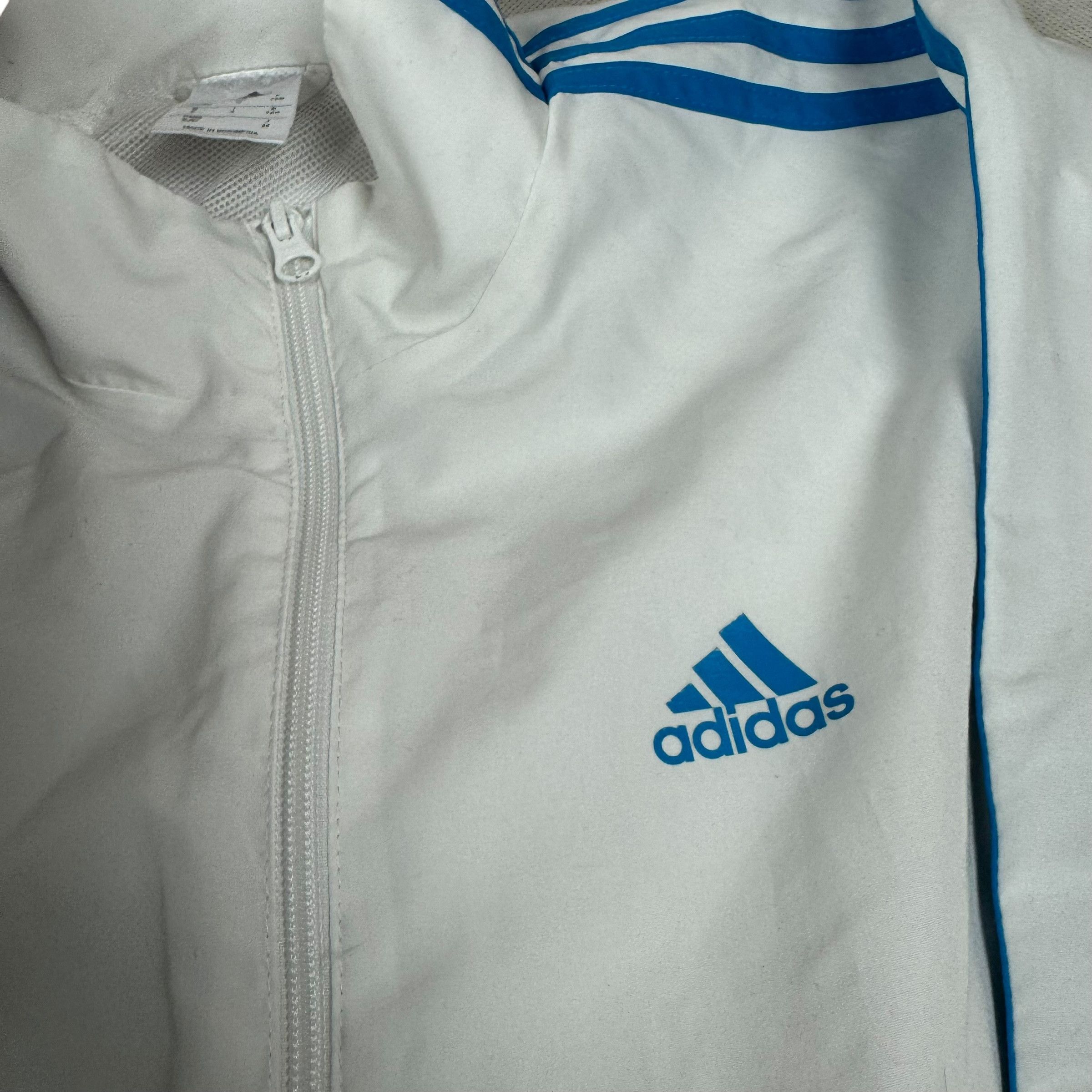 Adidas × Vintage Adidas Women's Blue 3-Stripes Full Zip Tracksuit Small Size S / US 4 / IT 40 - 6 Thumbnail