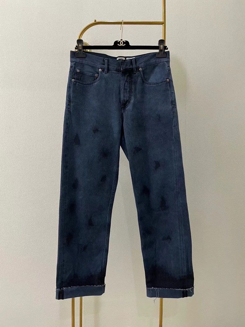 Dior Dior Dark tie-dyed jeans Size 42" / US 20 - 1 Thumbnail