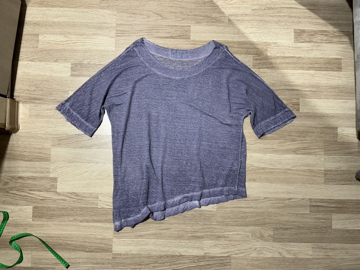 Designer Grizas washed 100% linen t shirt XL Size XL / US 12-14 / IT 48-50 - 1 Thumbnail