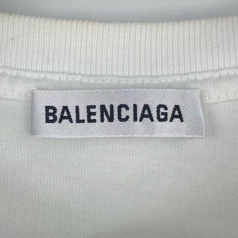 Balenciaga Balenciaga Crown Wheat Letter Short Sleeve Size US S / EU 44-46 / 1 - 3 Thumbnail