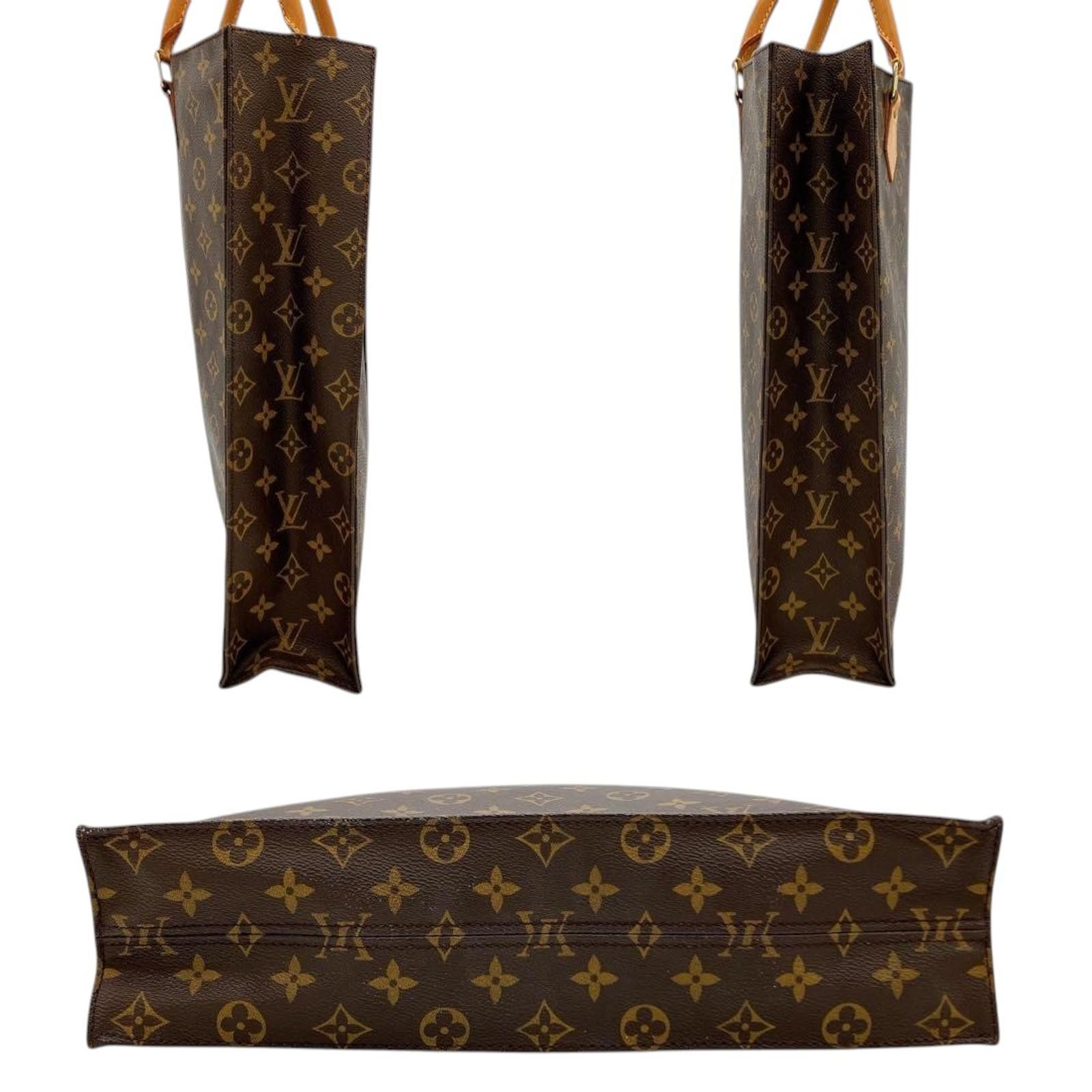 Louis Vuitton Louis Vuitton - Monogram Canvas Tote Bag Size ONE SIZE - 4 Thumbnail
