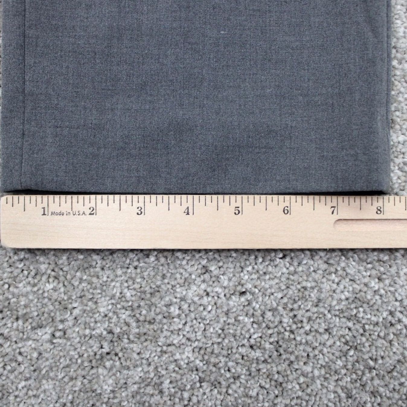 Ralph Lauren LAUREN Ralph Lauren Dress Pants Mens 38x32 Gray Poly/Viscose/Poly Stretch Flat Front, Regular Fit, Dress Pants, Gray, 90s, Nature, Preppy, Mens Size US 38 / EU 54 - 5 Thumbnail