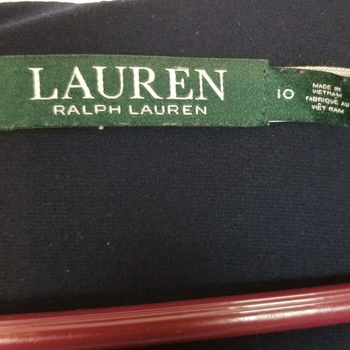 Lauren Ralph Lauren Lauren Ralph Lauren Womens Form Fitting Dress Sz 10 Classic Size L / US 10 / IT 46 - 6 Thumbnail