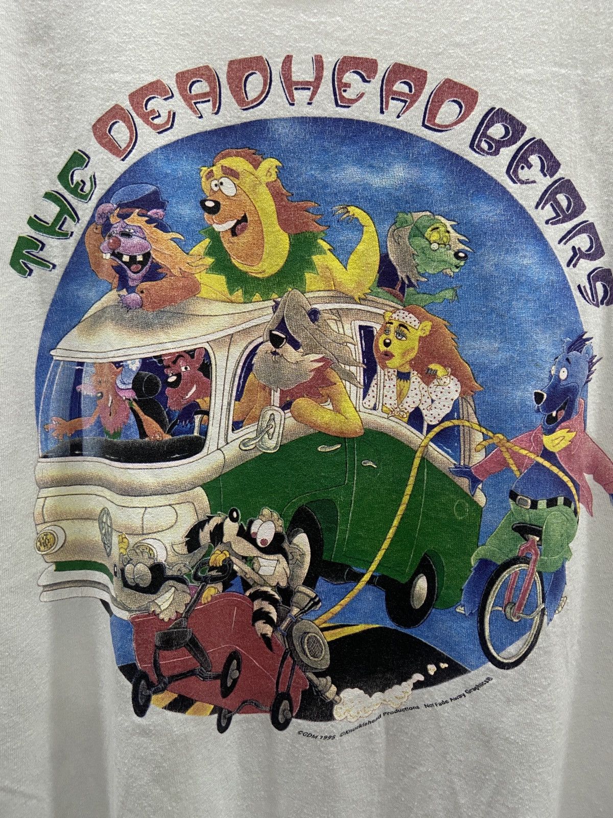 Band Tees × Grateful Dead × Vintage Vintage 1995s Grateful Dead Jerry Garcia Band TOUR T-SHIRT Size US L / EU 52-54 / 3 - 1 Thumbnail